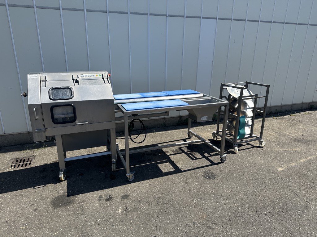 Kronen GS10 Резательная машина Со столом для резки из нержавеющей стали