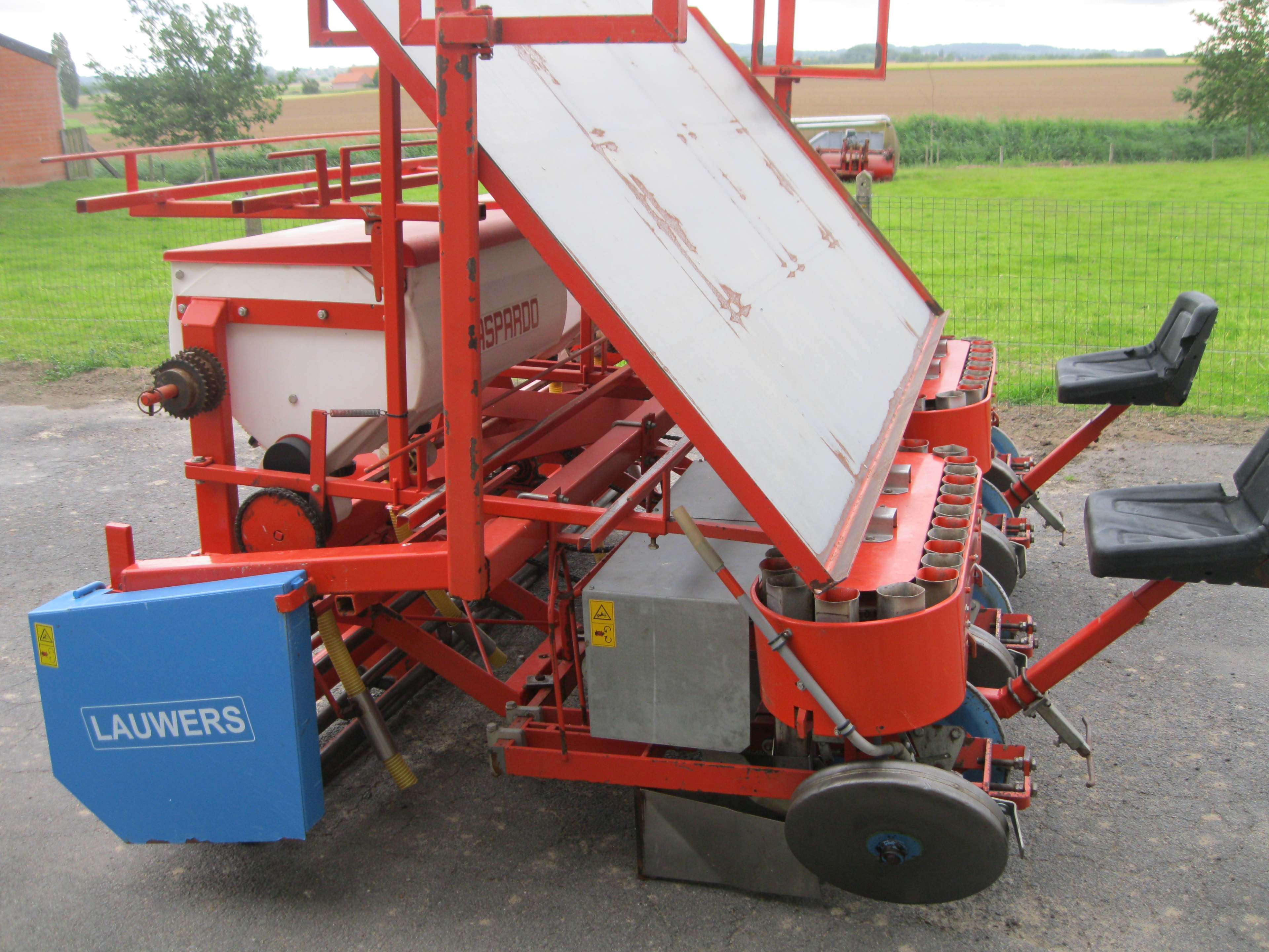 Lauwers HSP200 Посадочная машина 4 ряда по два человека