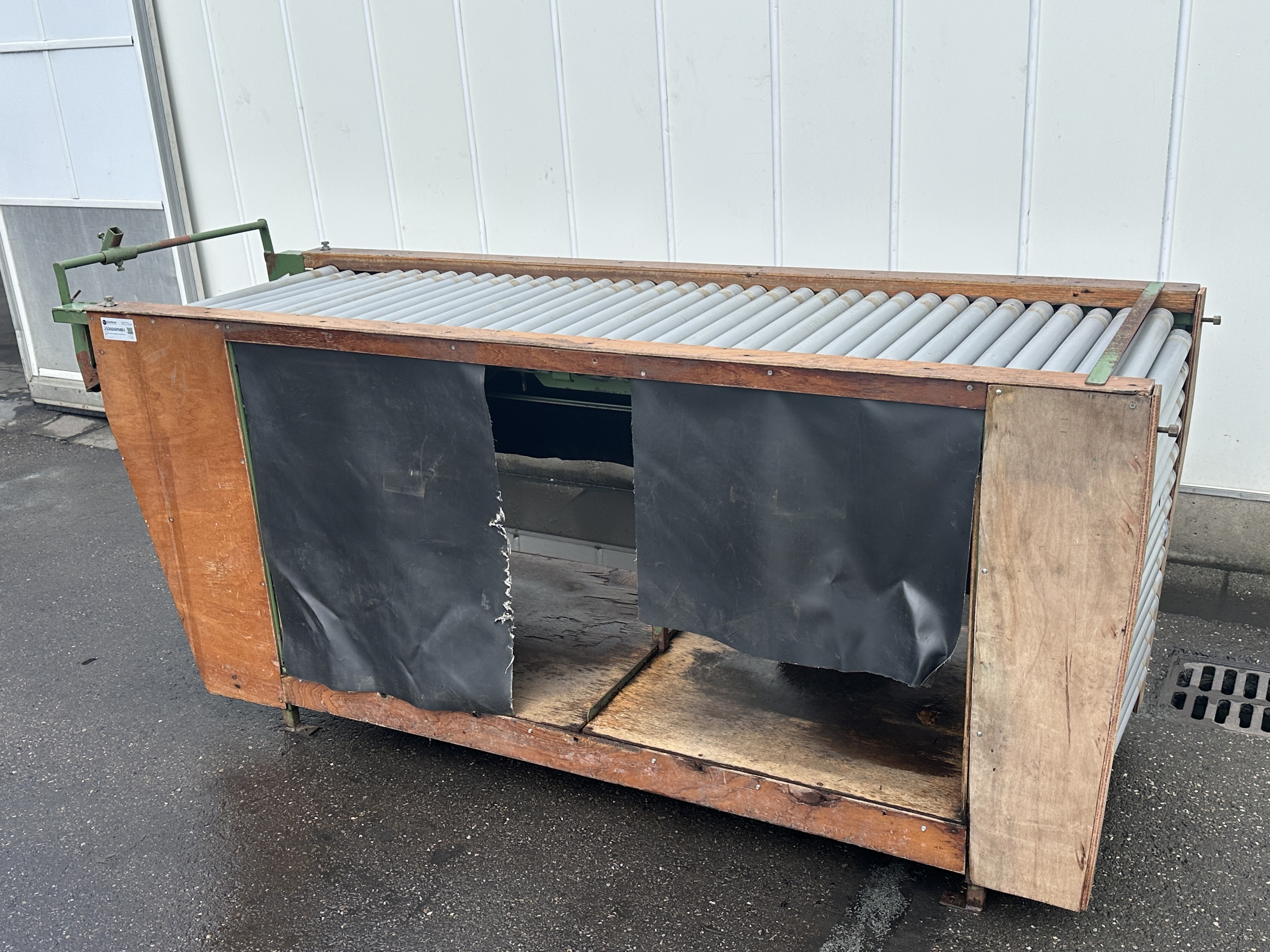Schouten RB-210-66 Валковый инспекционный конвейер 220 x 66 см