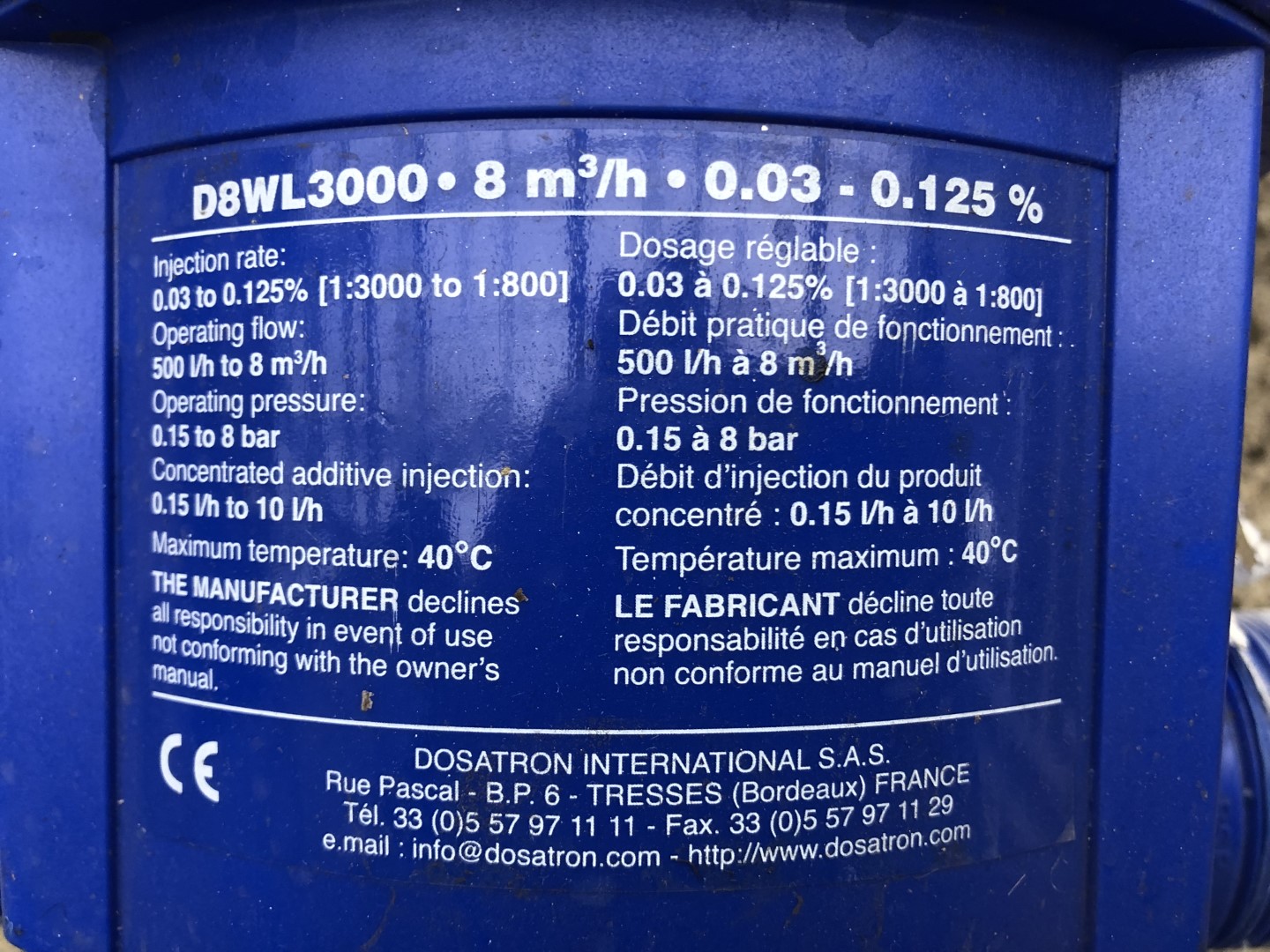 �������� D8WL3000VF