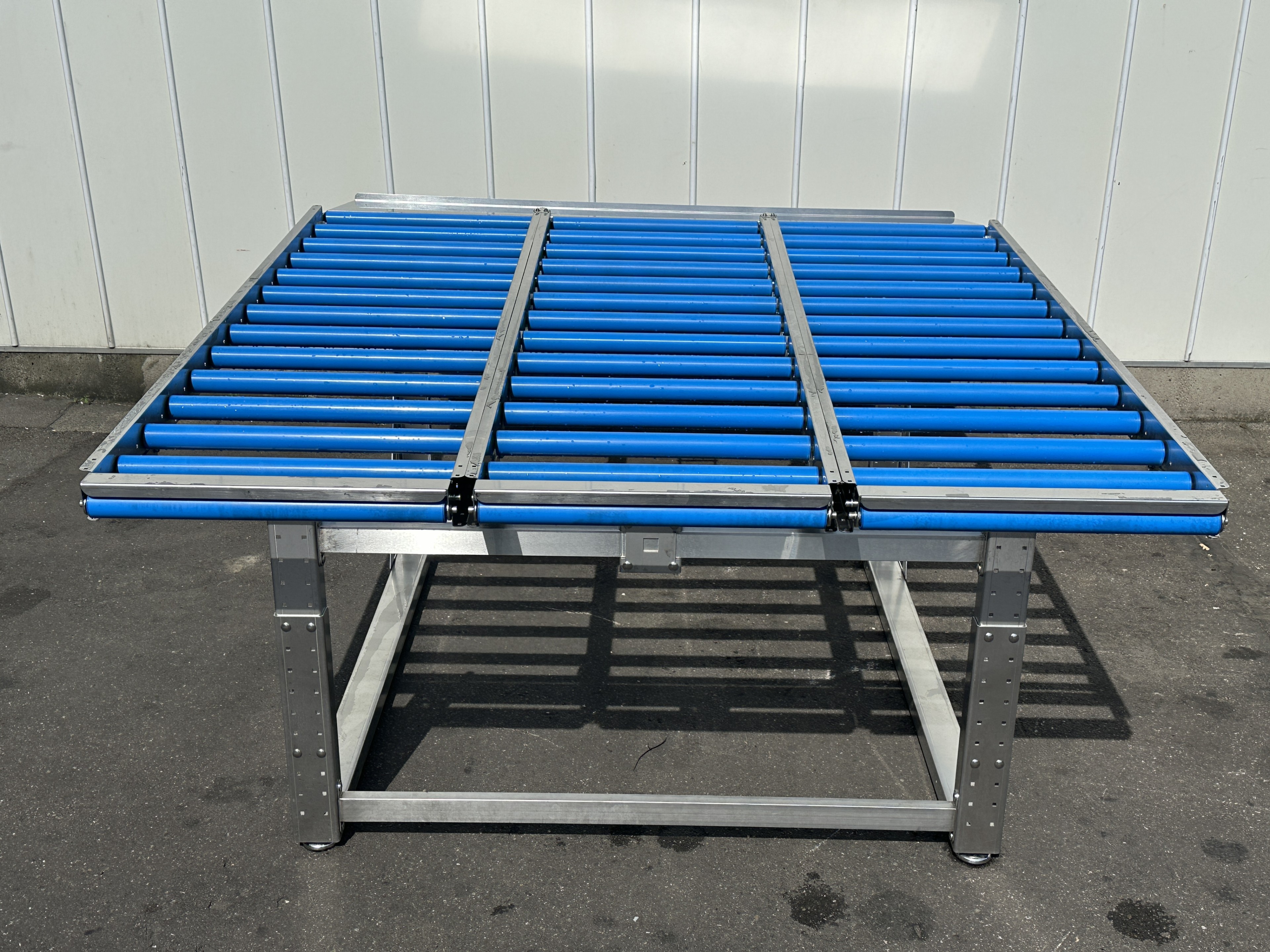 Het Packhuys Производственная и упаковочная линия 3 роликовых конвейера 200 x 62 см + стол 40 см