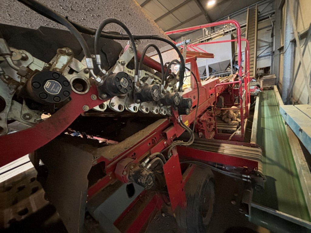 Grimme RH24 - 60 Combi Приемный бункер с предварительным сортировщиком и инспекционным столом