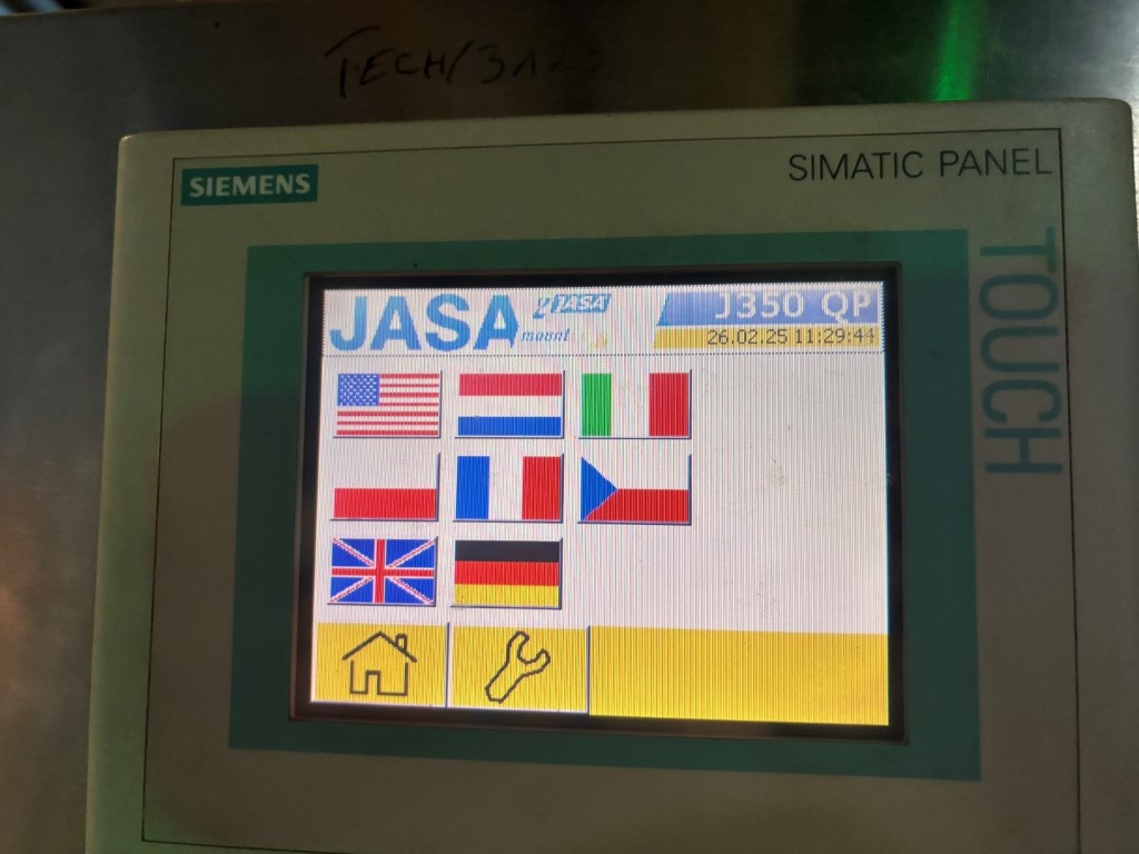 Jasa J350 QP ������������ ����������� ������ ��� ����������, ���������� � ������������� (VFFS)
