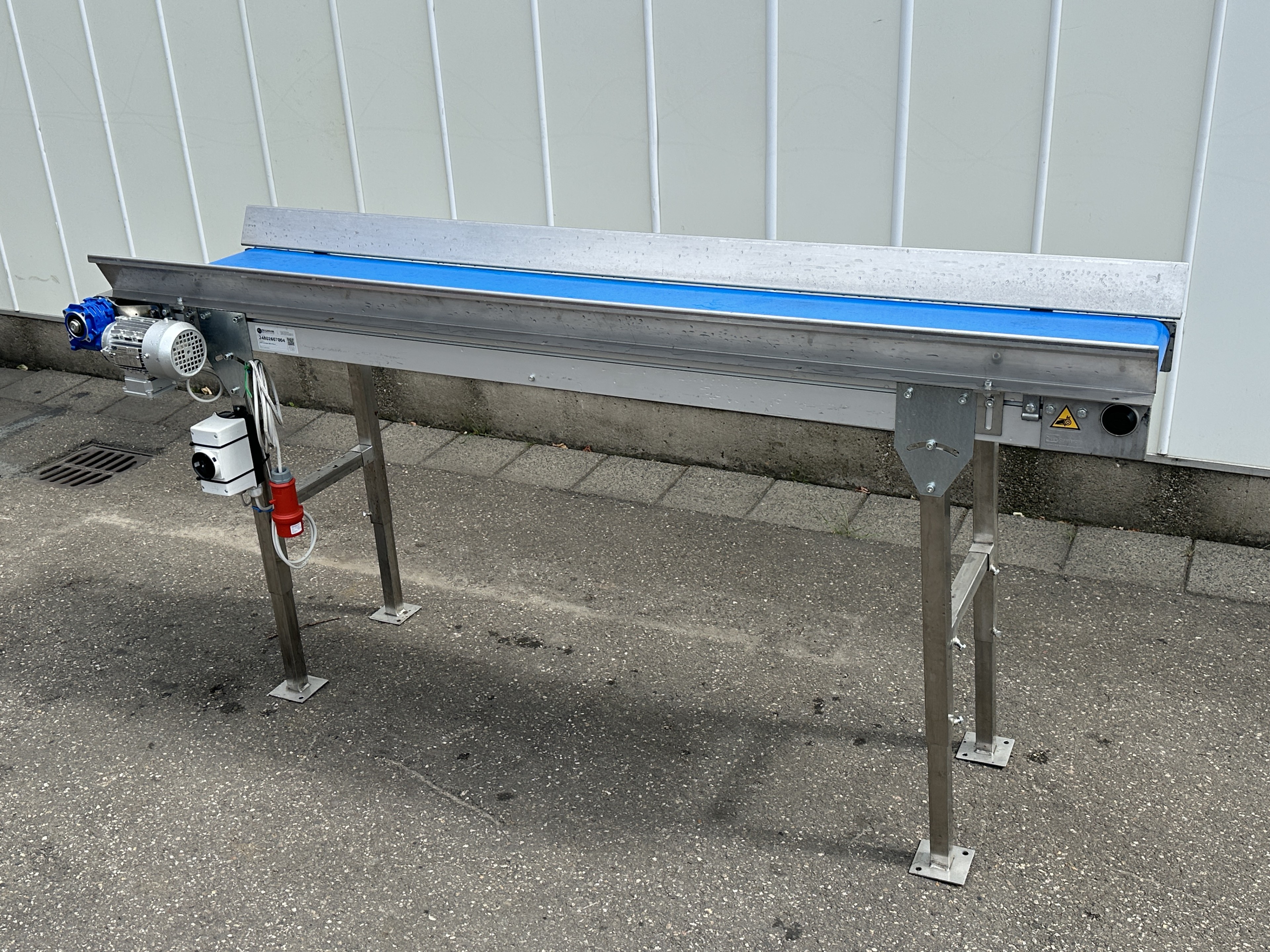 BCK конвейер нержавеющая сталь 210 x 40 см