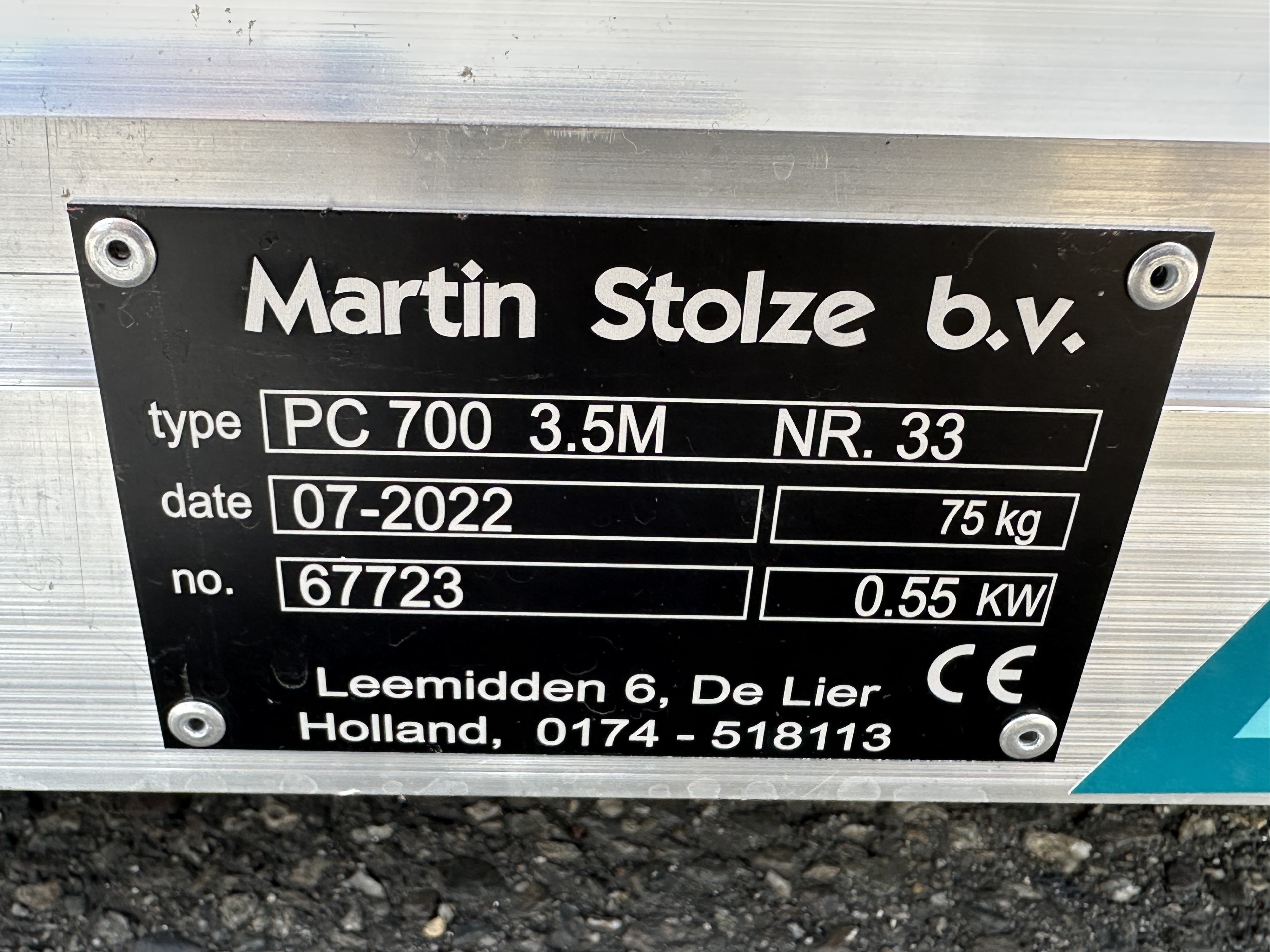Martin Stolze конвейер 350 x 70 см