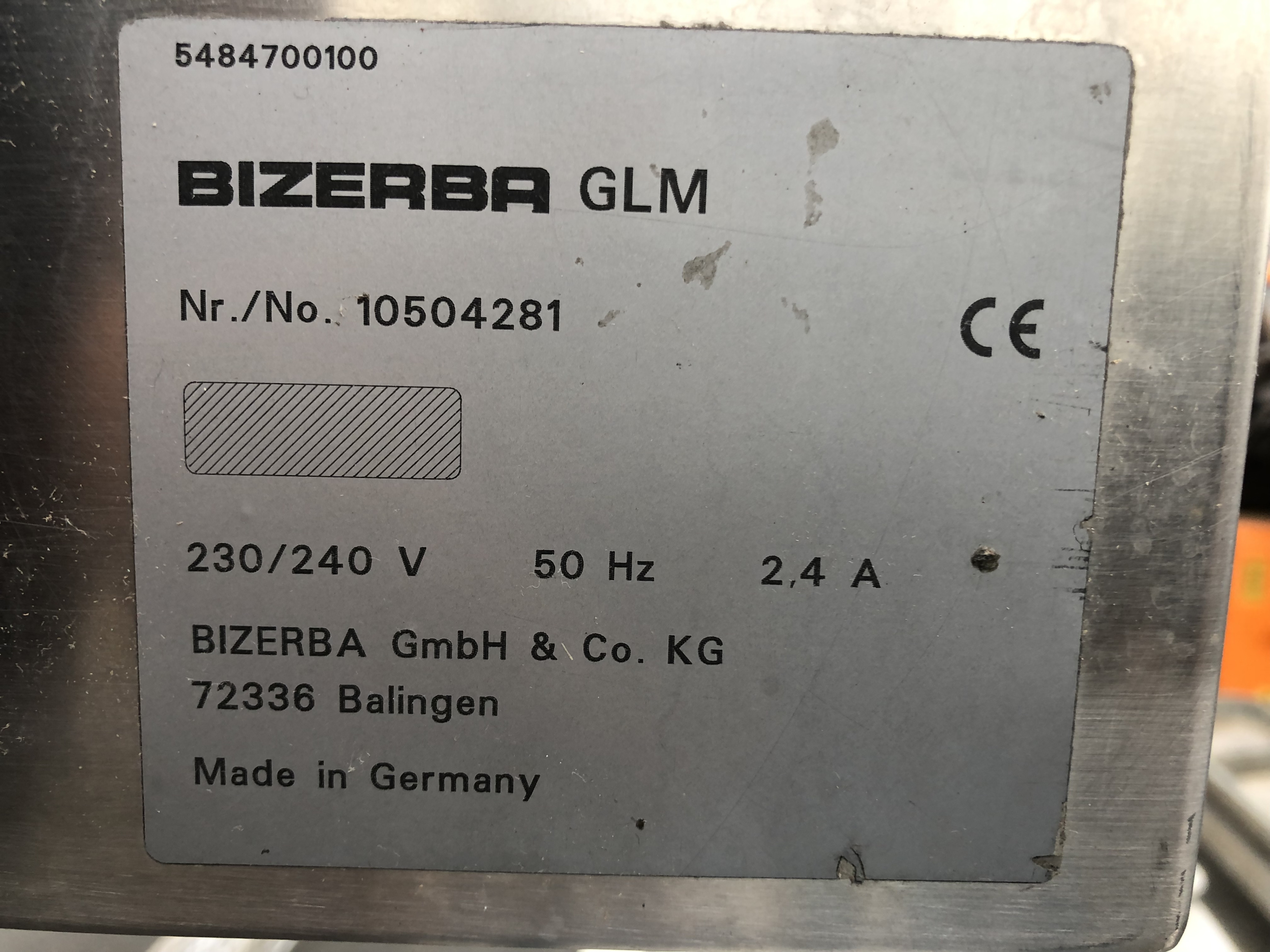 ��������������� ������ Bizerba GLM � ������������ ������