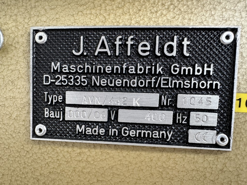 Affeldt AVN/442K Машина для наполнения мешков Affeldt для наполнения и запечатывания мешков из полиэтиленовой пленки