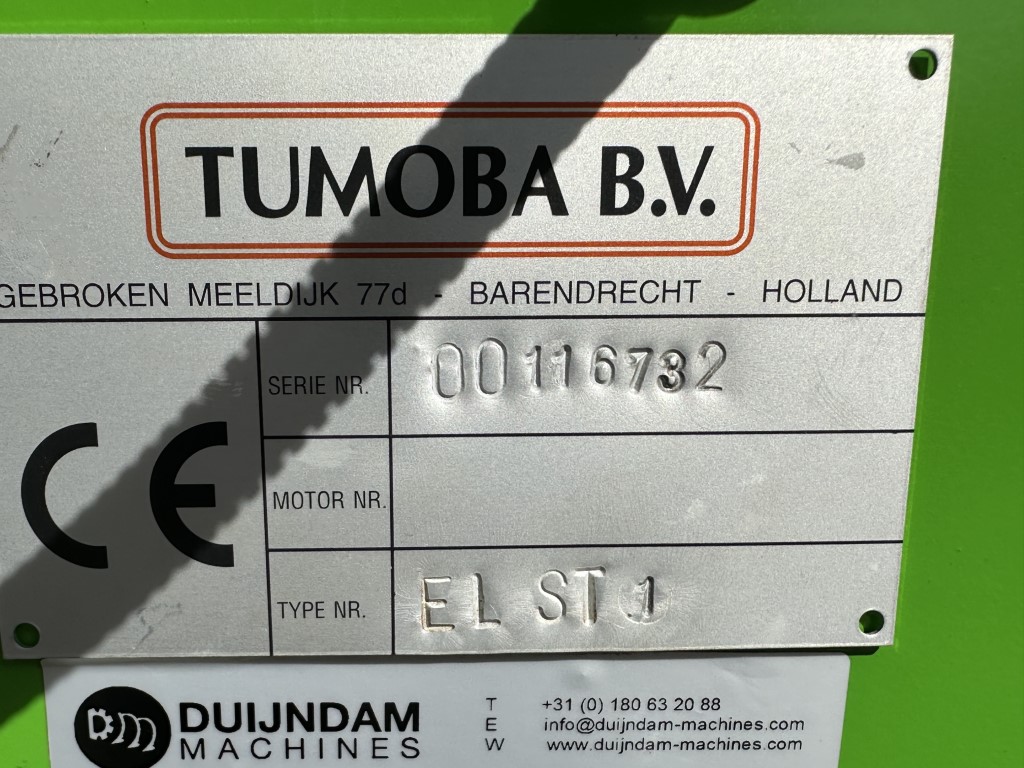 Tumoba EL ST1 Машинa для уборки брюссельской капусты отдельно стоящий узел для сбора капусты кале и брюссельской капусты
