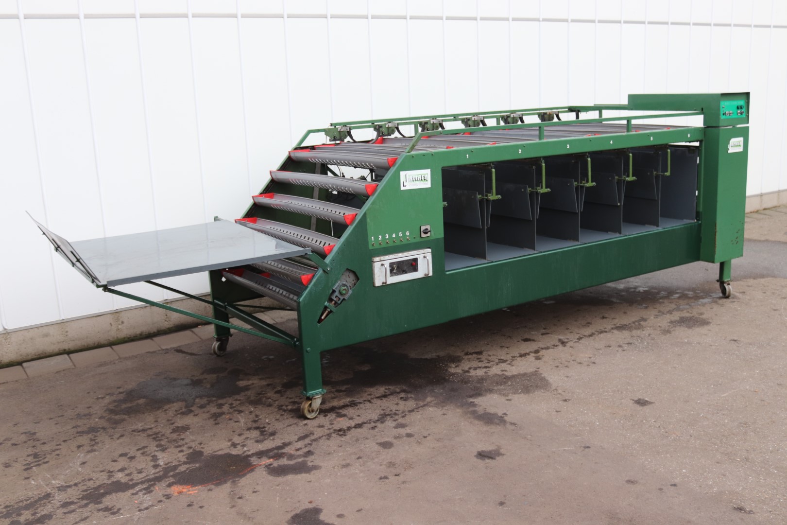 Jamafa length sorting machine with 6 stations, counting system