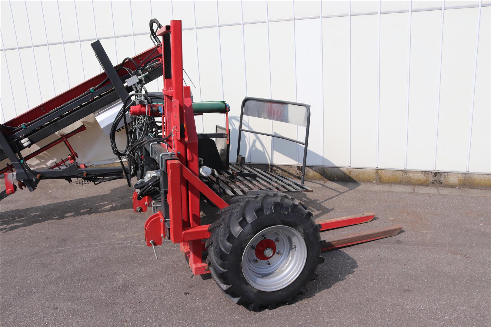 VanHoucke leek harvester topbeltlifter
