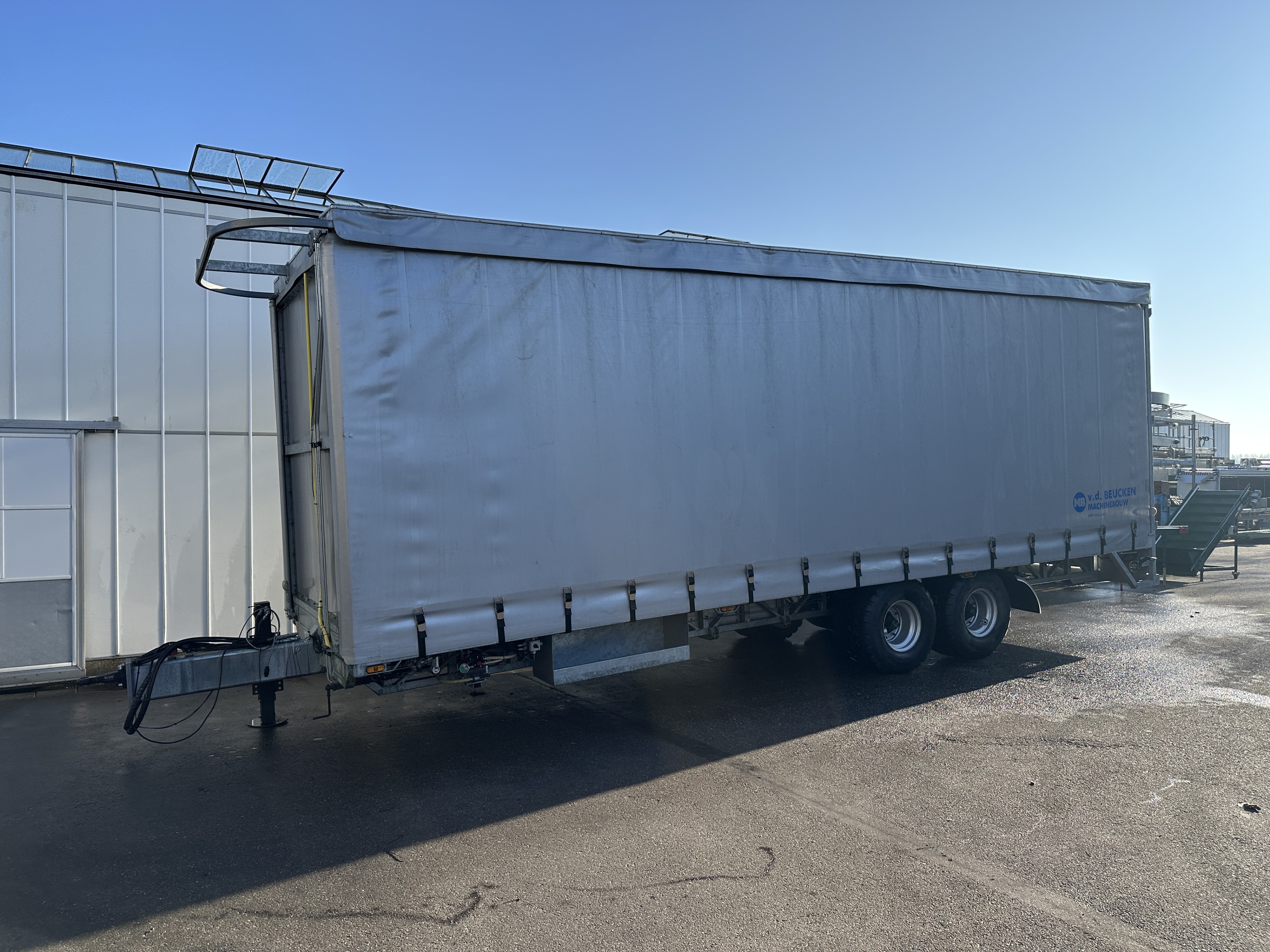 Van den Beucken Тележкa для уборки урожая 850 x 250 см, 21 поддон
