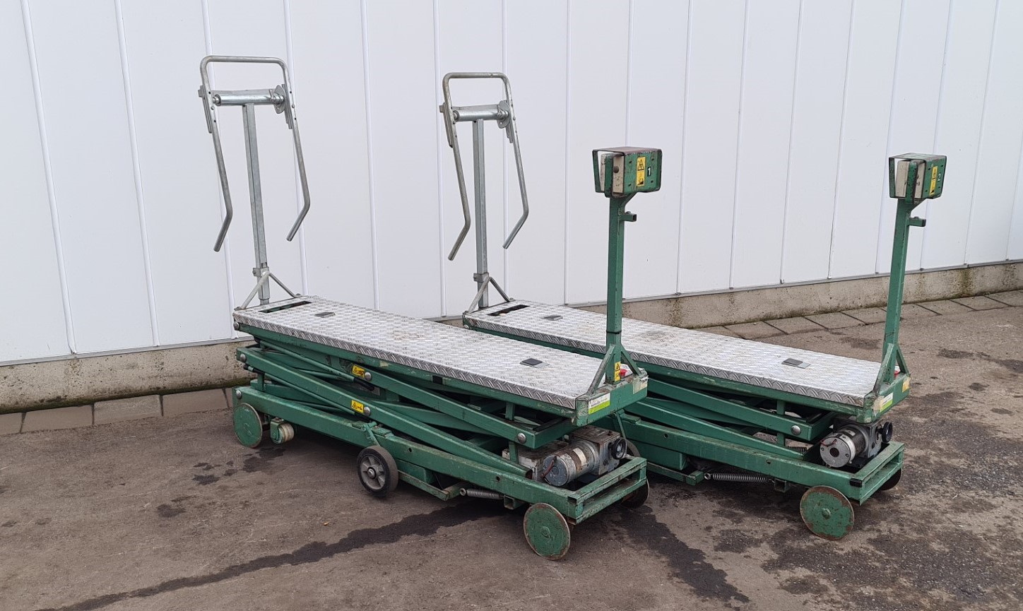 Buitendijk and Slaman (B&S) electro piperail trolleys 42,5 cm