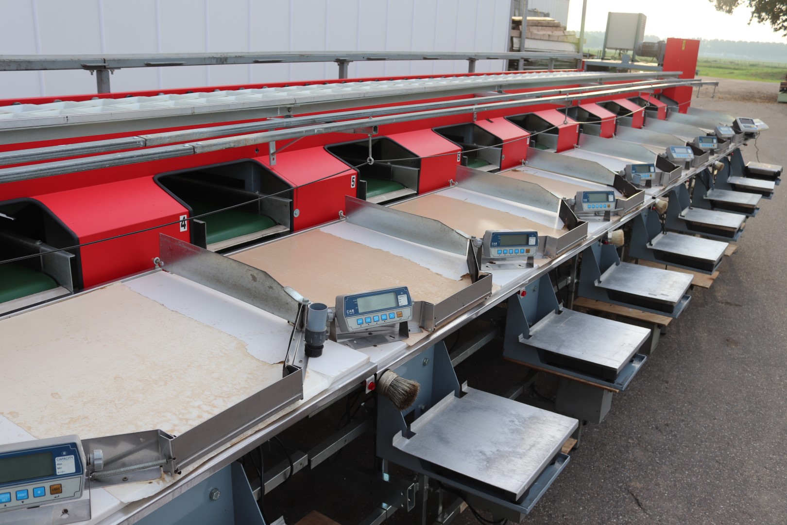 Aweta GM3-10 grading machine for peppers