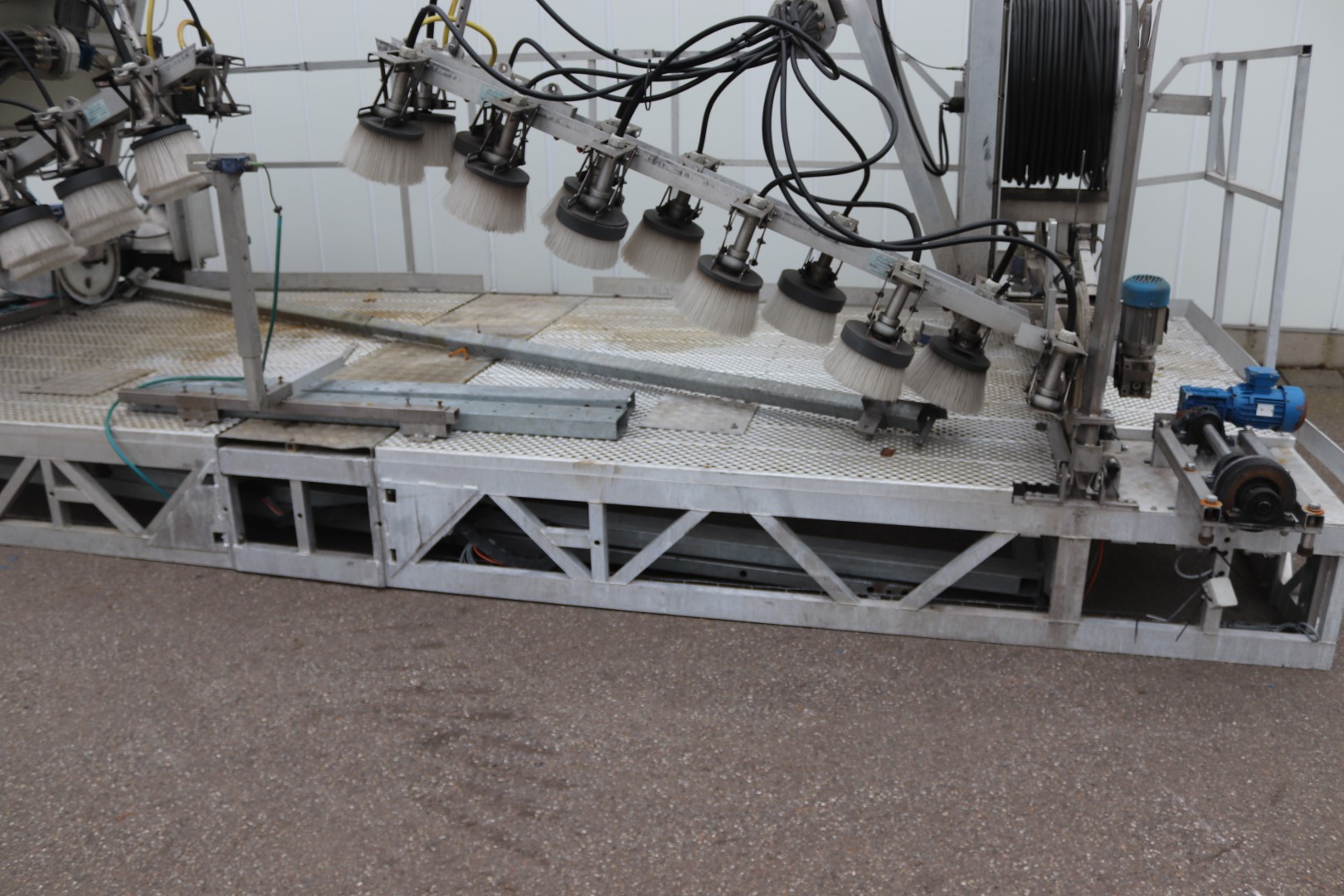 Eterpol greenhouse roof washing machine 400 cm to 480 cm