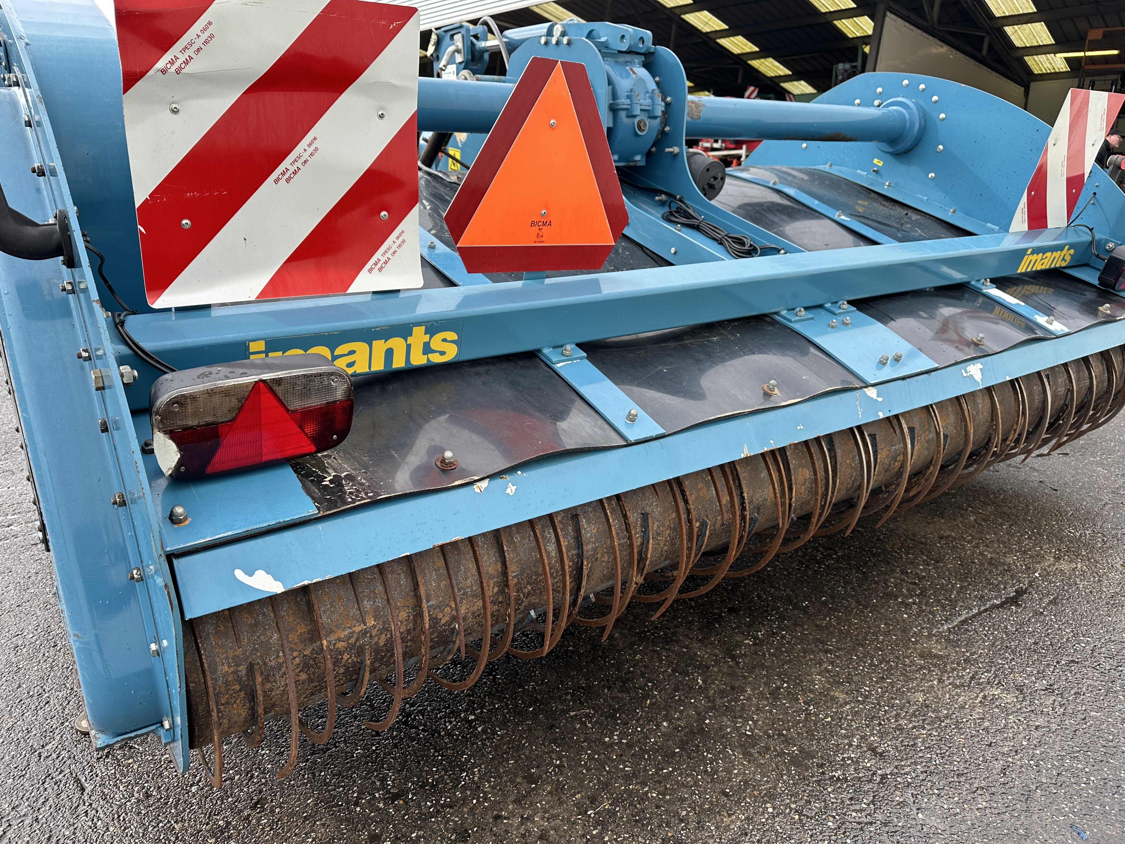 Imants 37SX 300 DKH Роторный культиватор глубокого рыхления 300 см с граблями и катком