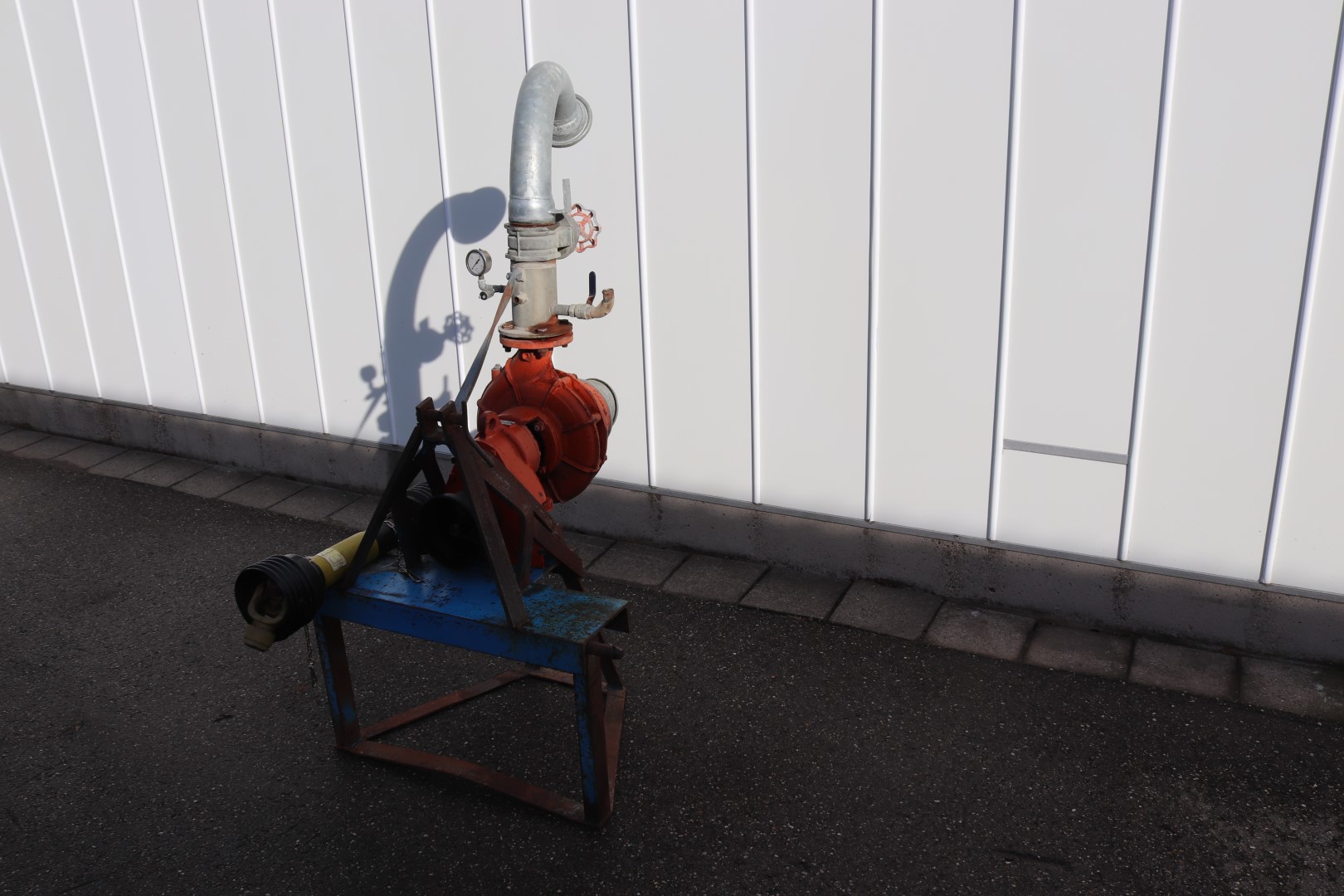 Ferbo irrigation hosereel 430 meter, 100 mm, with pump