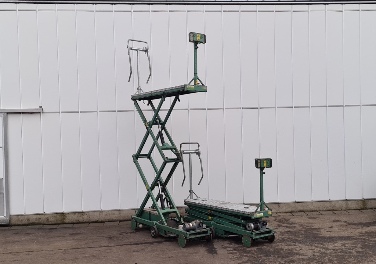 Buitendijk and Slaman (B&S) electro piperail trolleys 42,5 cm