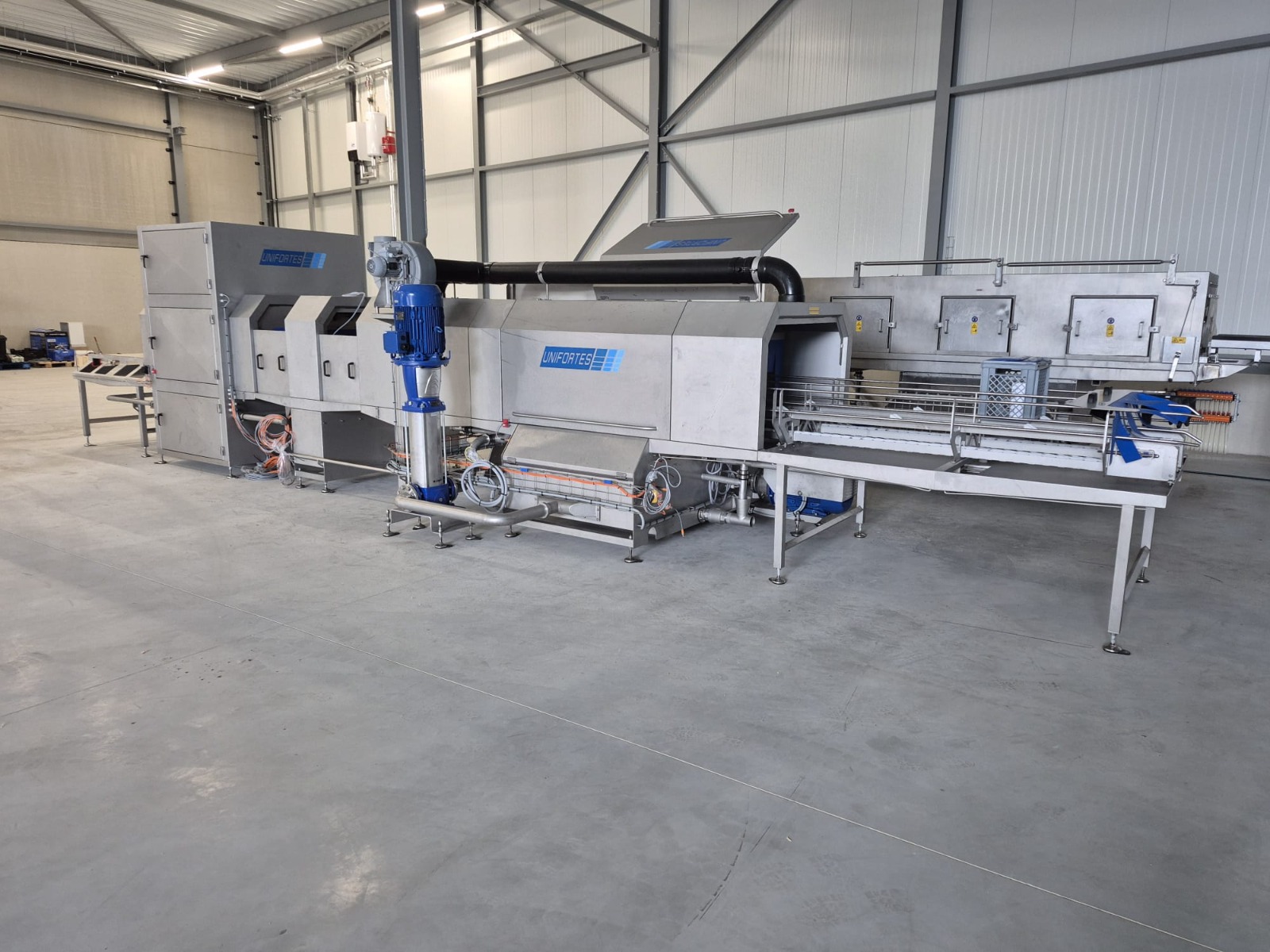 Unifortes UNI-W350.100H + UNI-D200.100 Машина для мойки ящиков и кассет