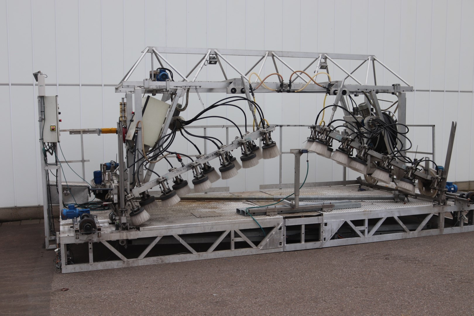 Eterpol greenhouse roof washing machine 400 cm to 480 cm