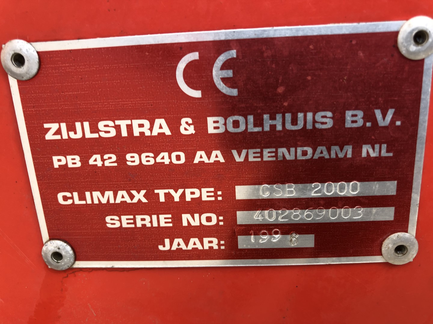 �������� ������ Climax CSB2000