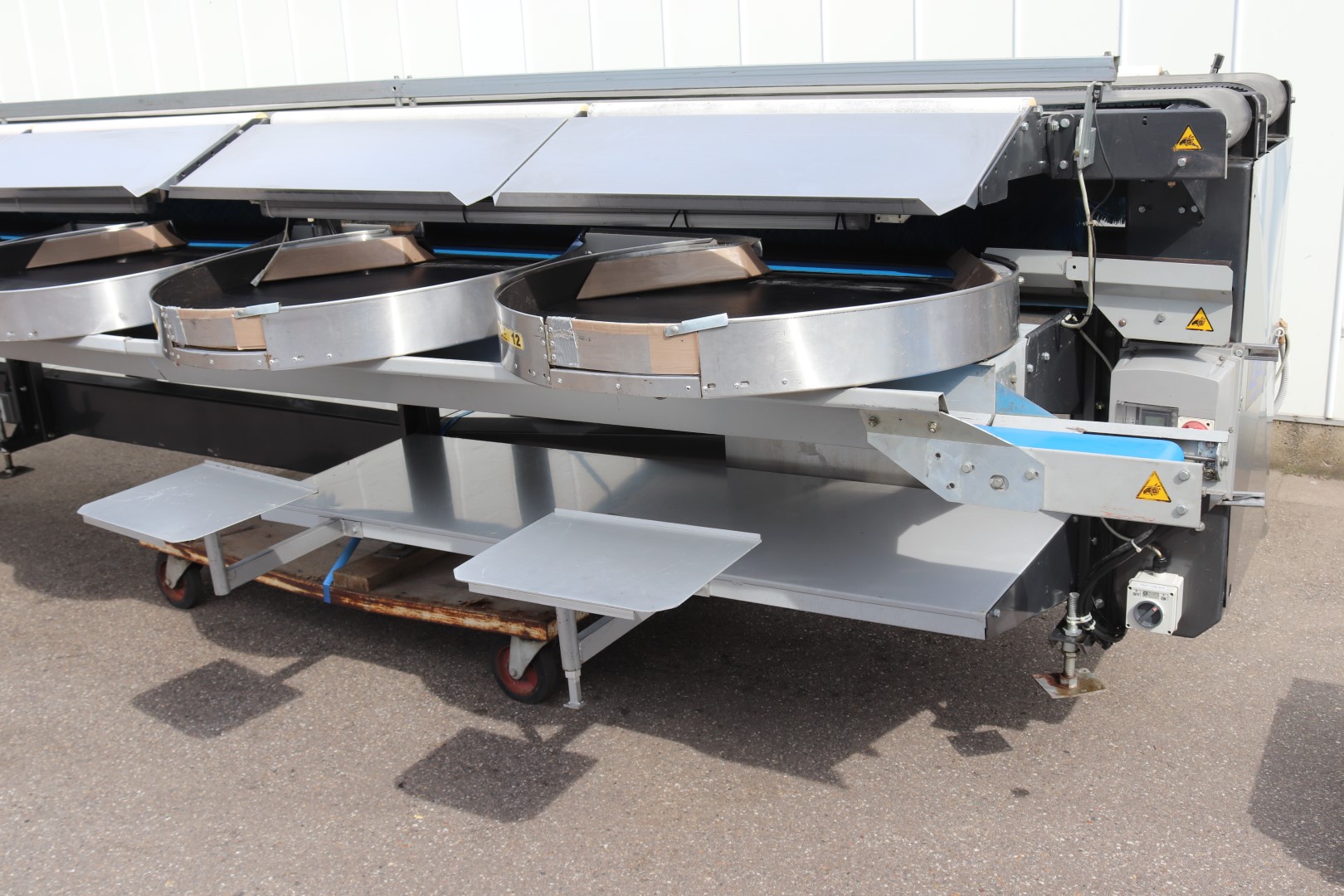 Compac electronic weight grader for apricots and plums