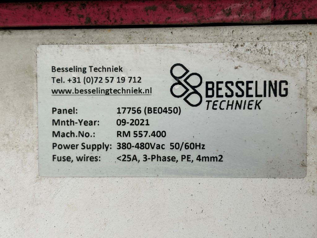 Besseling Roofmaster 400 Машинa для мойки крыш теплиц
