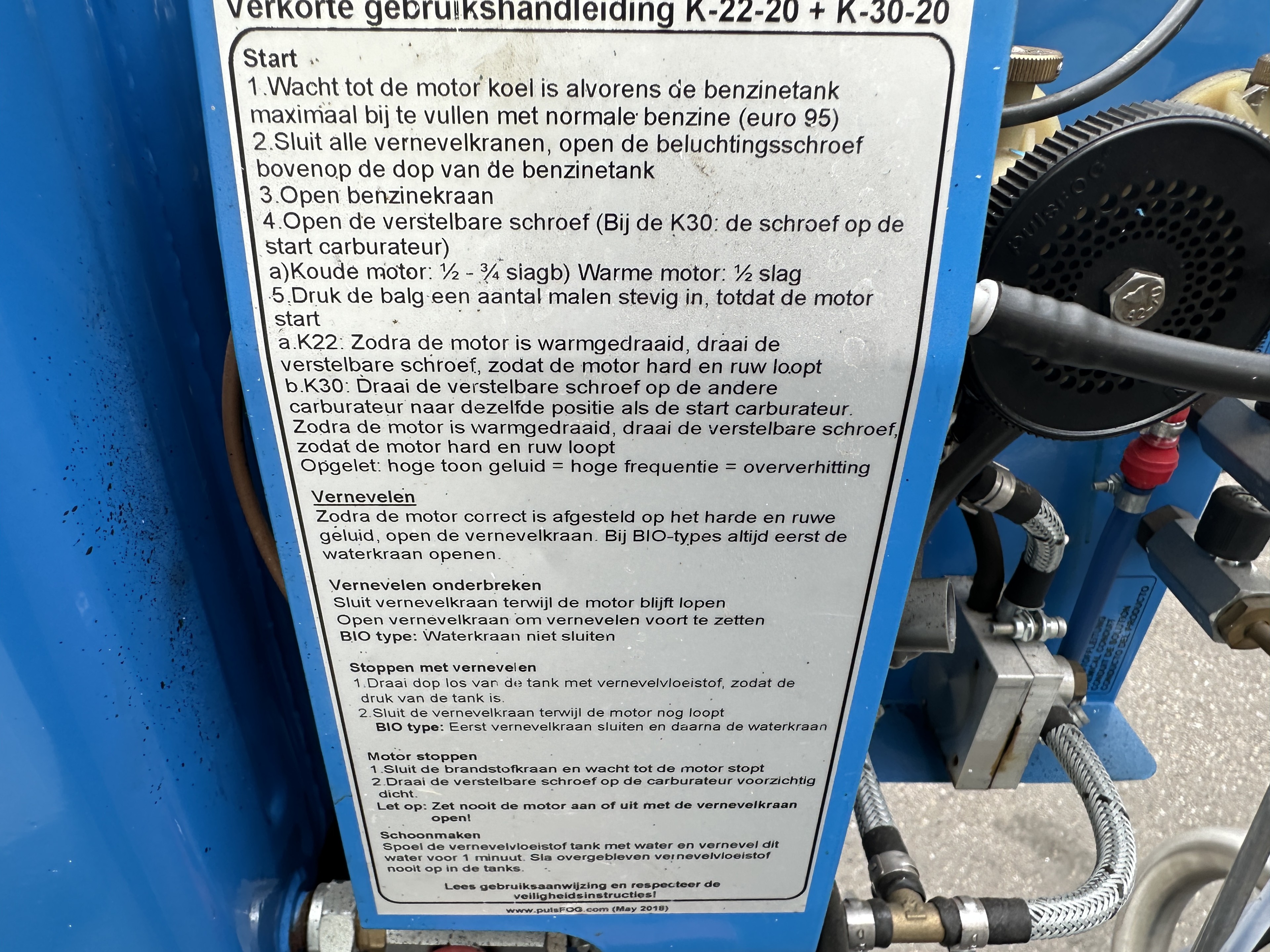 Pulsfog K-30-20 BIO Туманообразователь