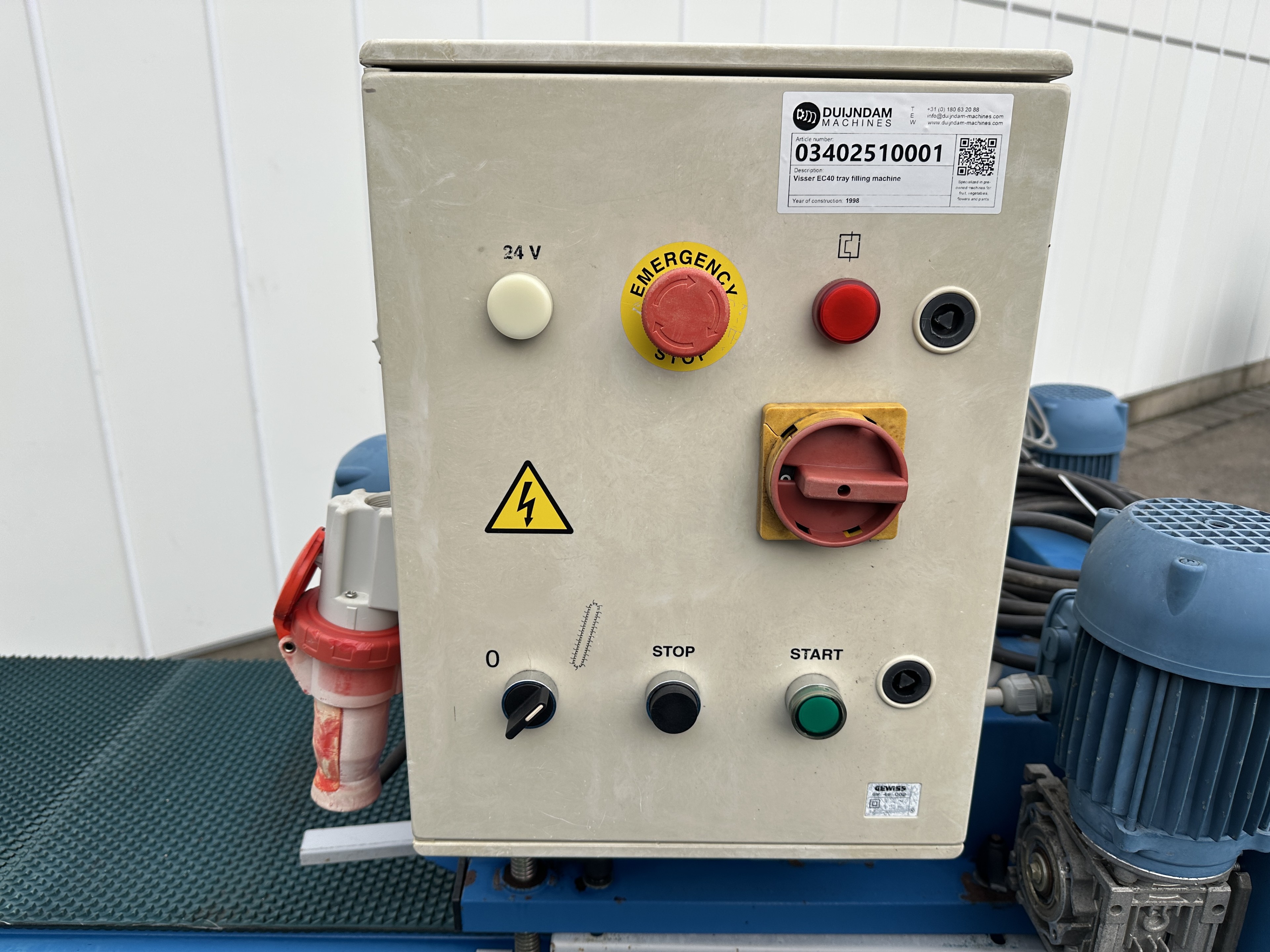 Visser EC40 Наполнитель кассет торфом