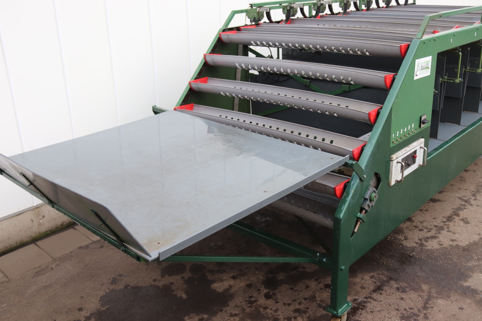 Jamafa length sorting machine with 6 stations, counting system