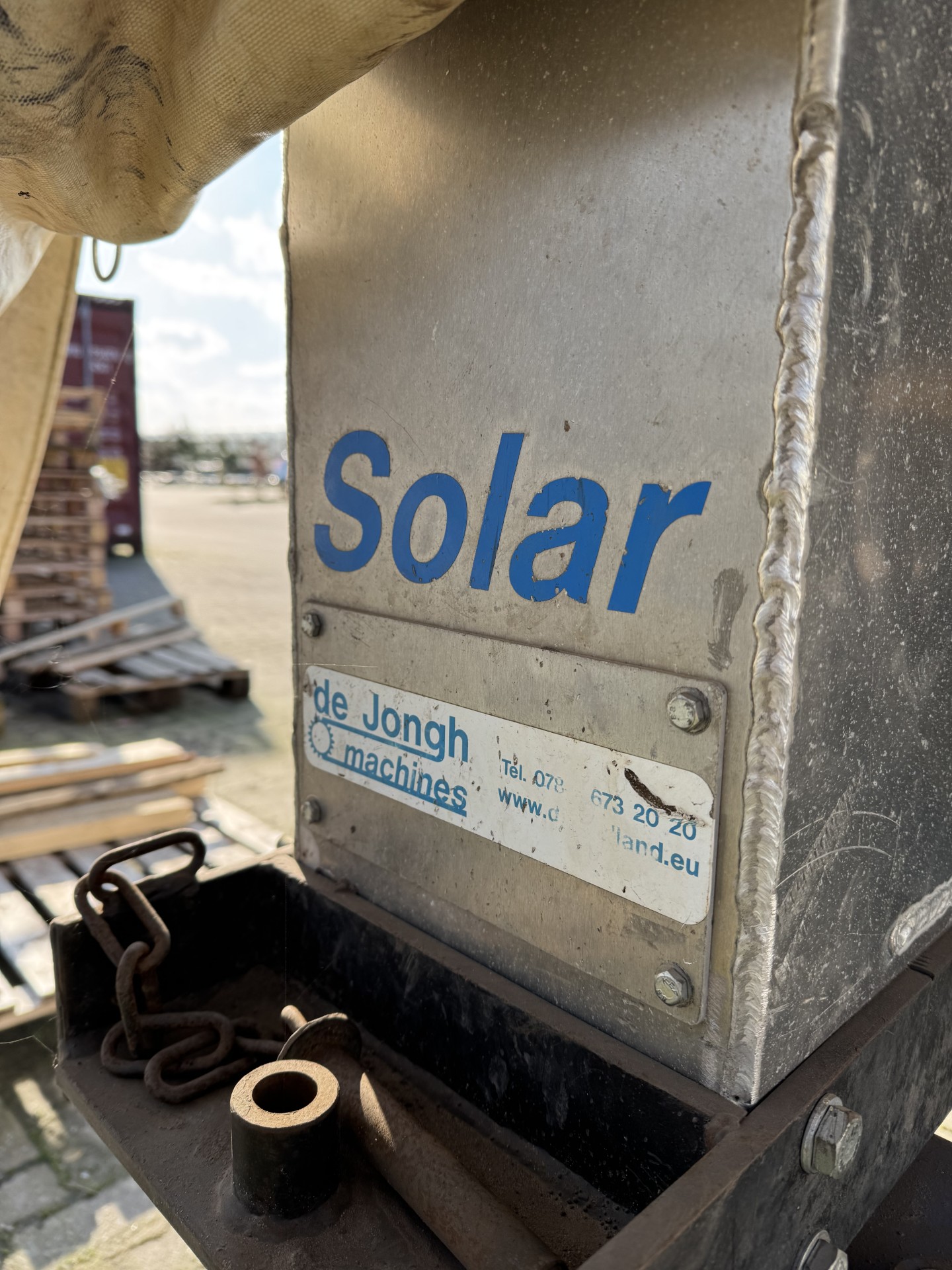 De Jongh Machines Solar Прополочная грядка / платформа для прополки – 8 человек, с электрическим приводом.