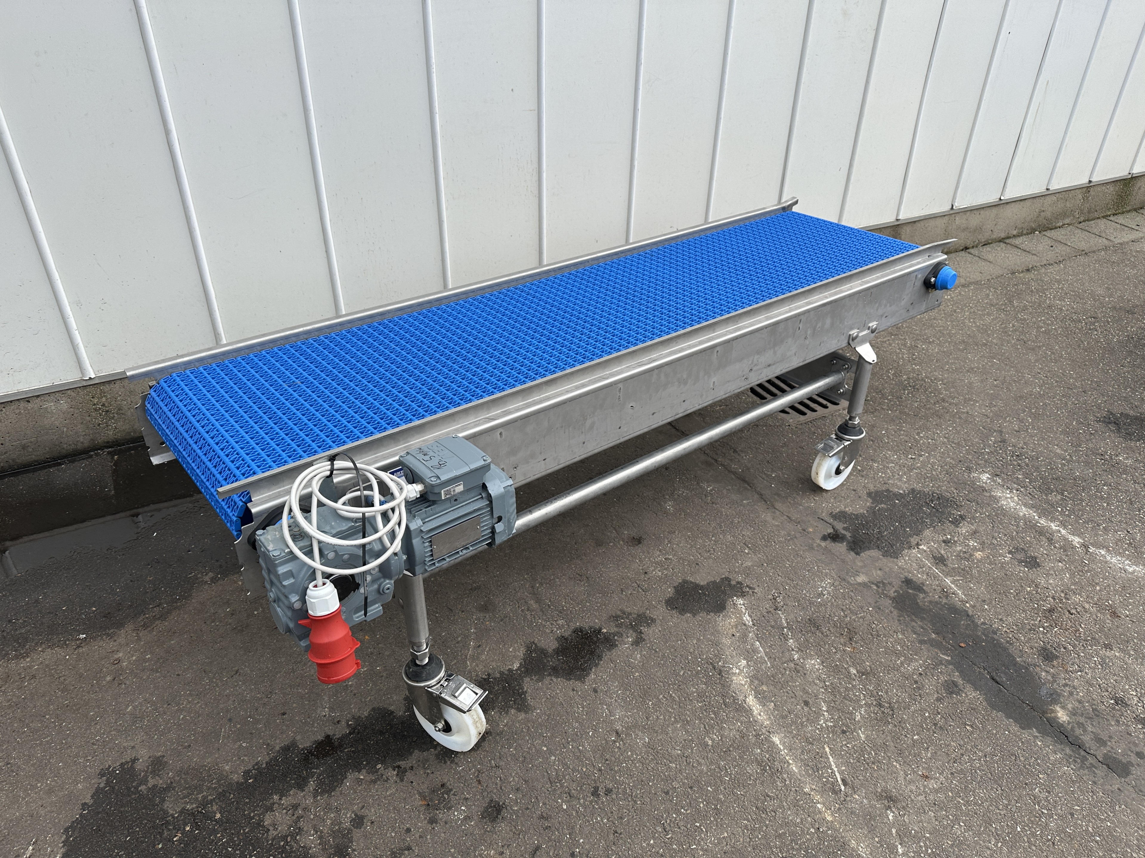 Jansen metal products конвейер нержавеющая сталь, 205 x 50 см