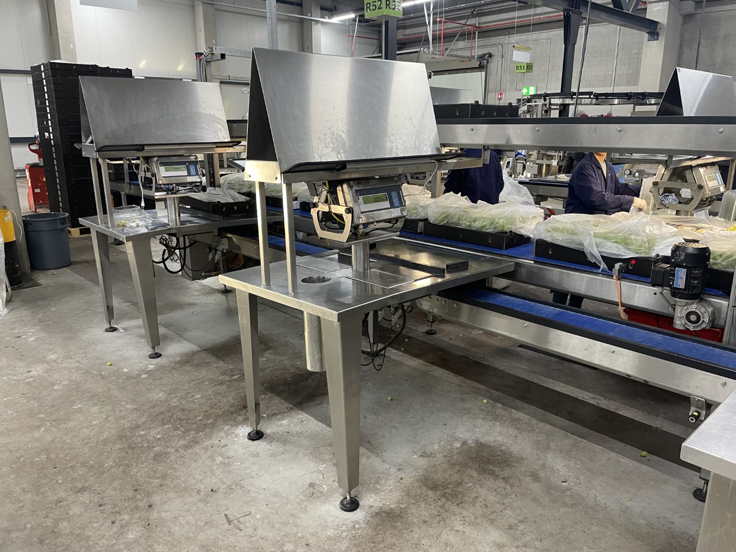 Greymans Paktech Производственная и упаковочная линия с весами