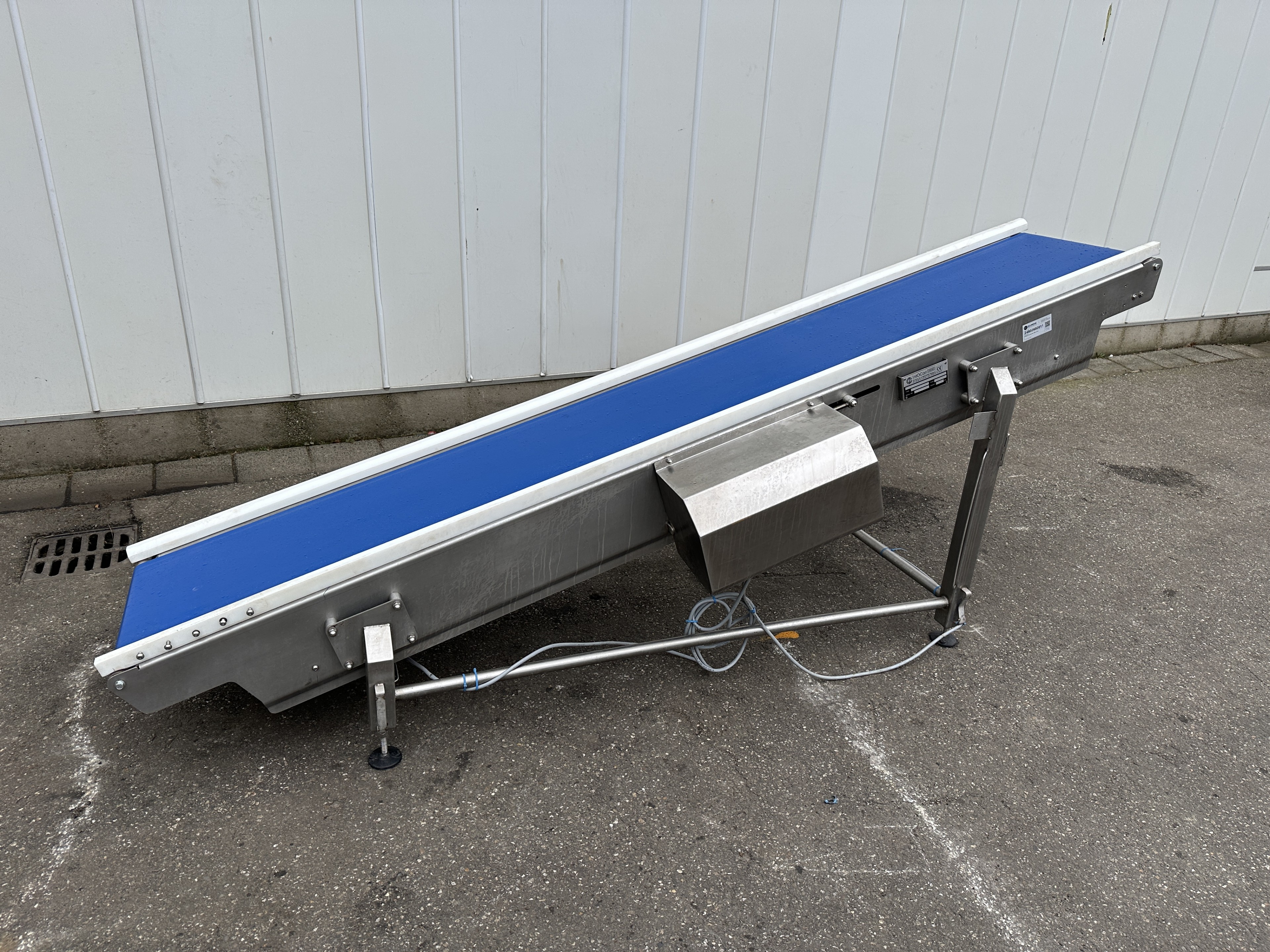 IntOCon Элеваторный конвейер нержавеющая сталь 300 x 47 см