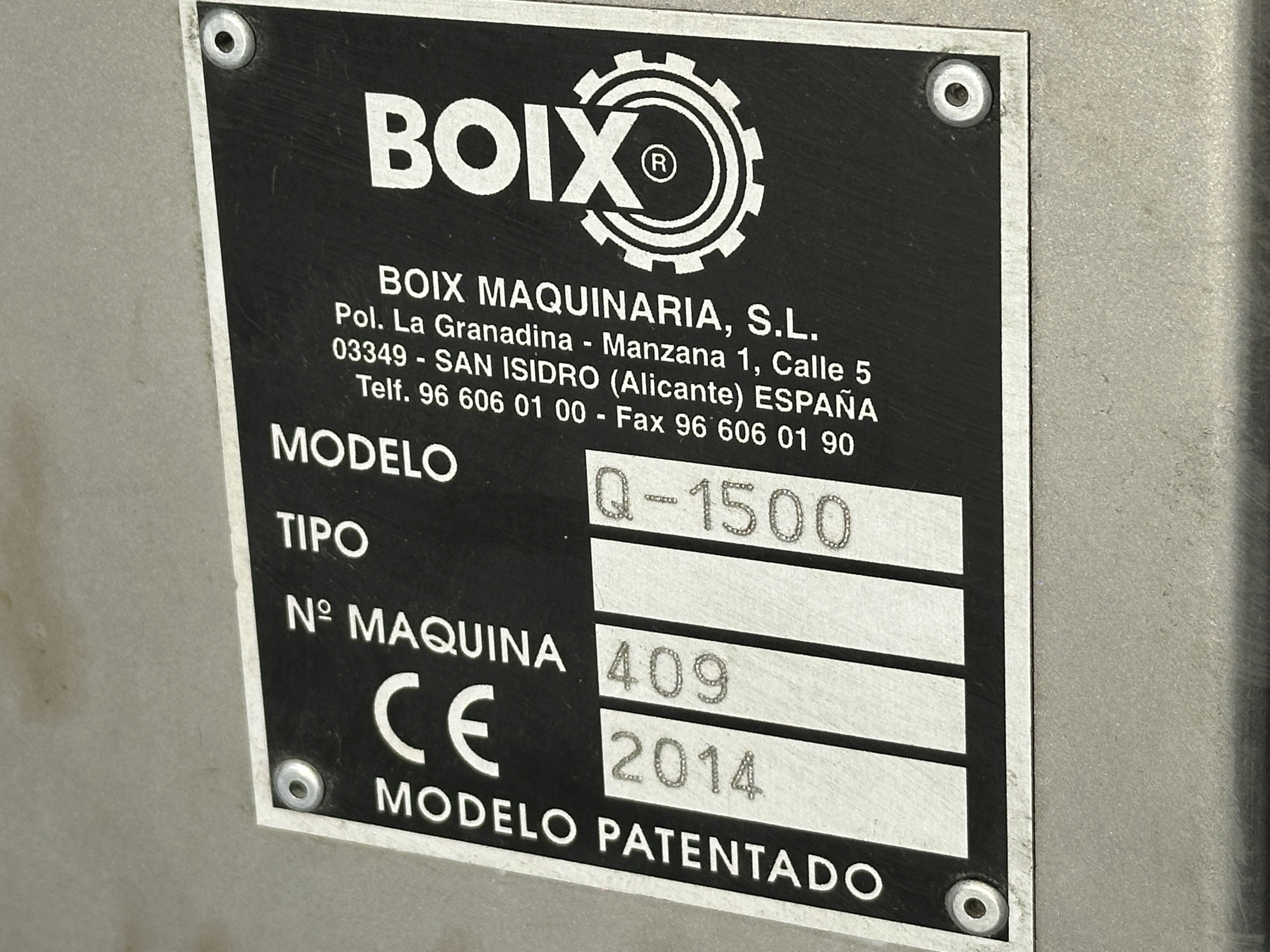 Boix Q-1500 M����� ��� �������� ��������� ������� � ������