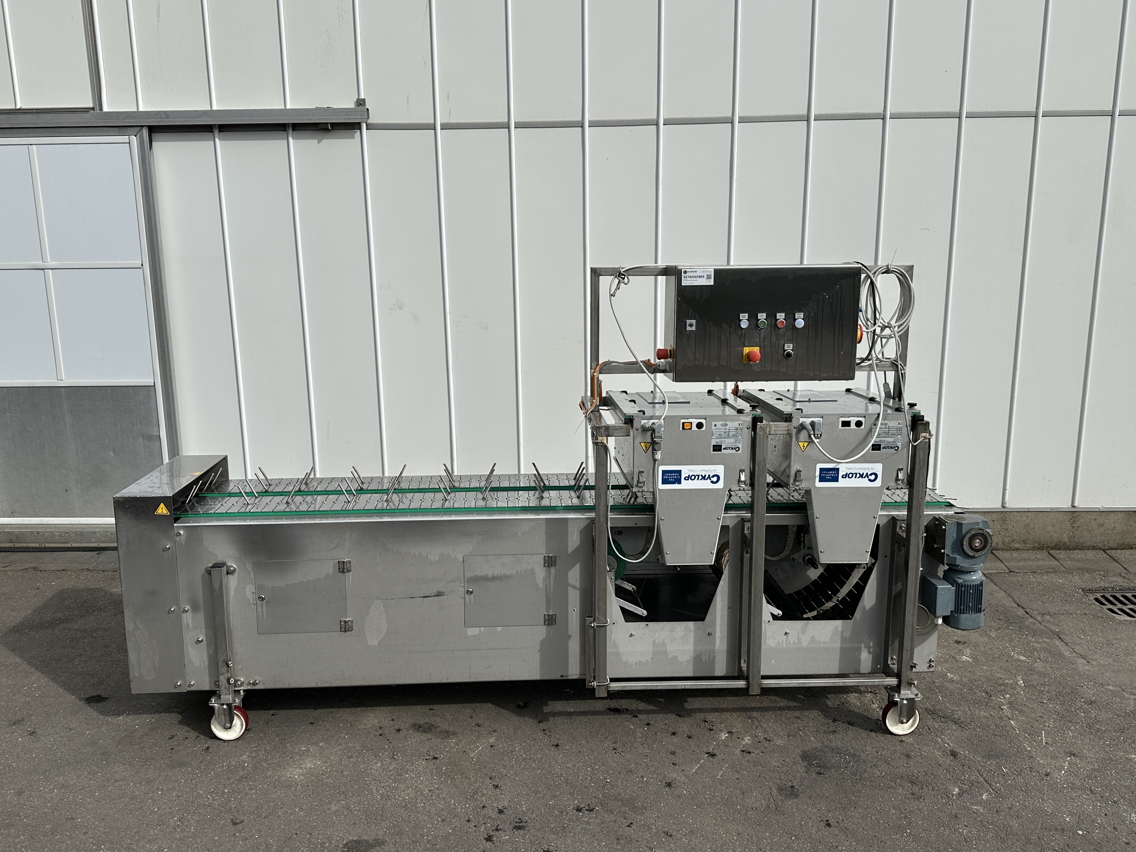 Srotec Mh 2300 Переплетная машина нержавеющая сталь для пучковой моркови