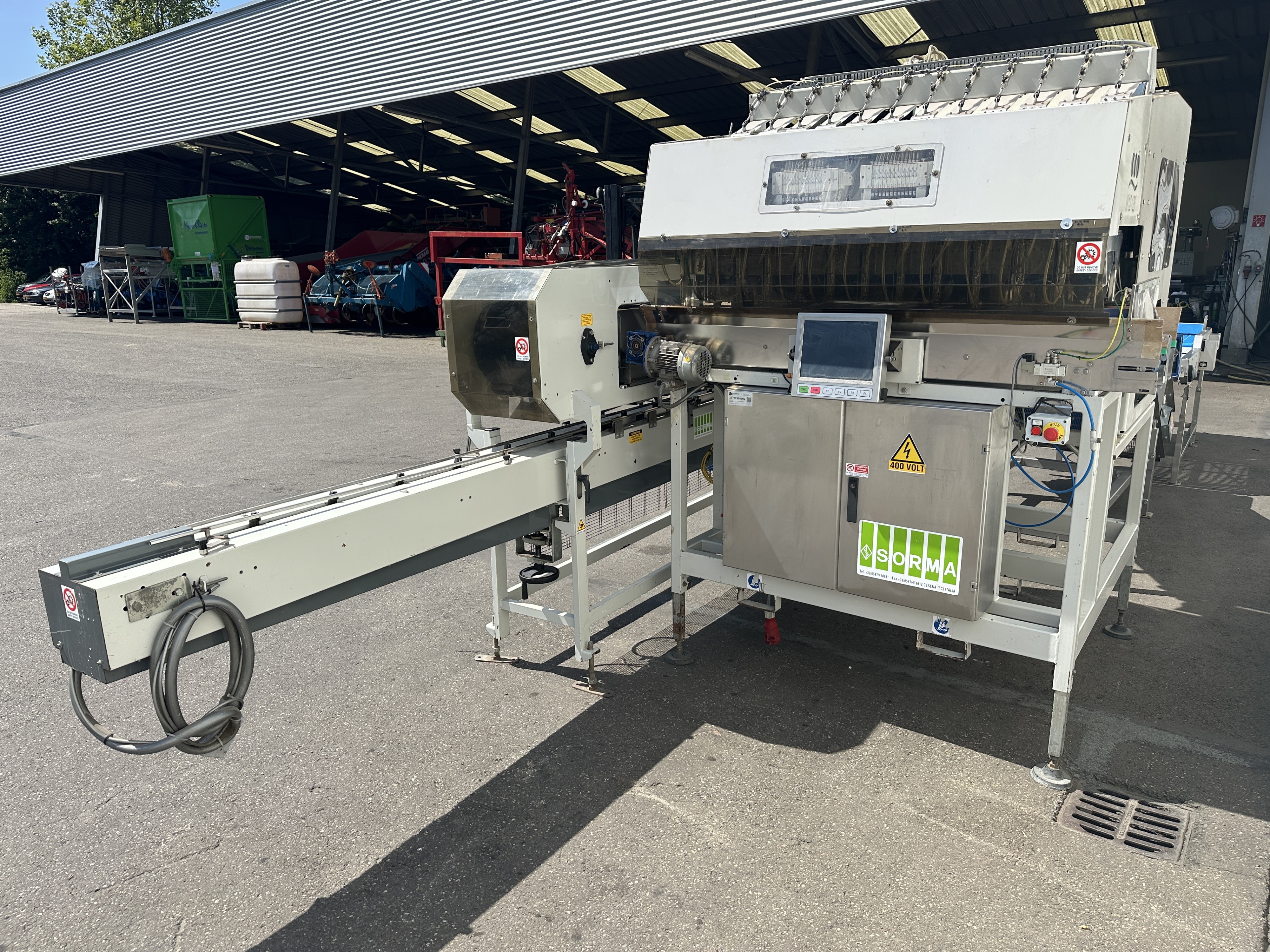 Sorma W12 126 ACE 115 Весовой дозатор с элеватором и лотковым наполнителем