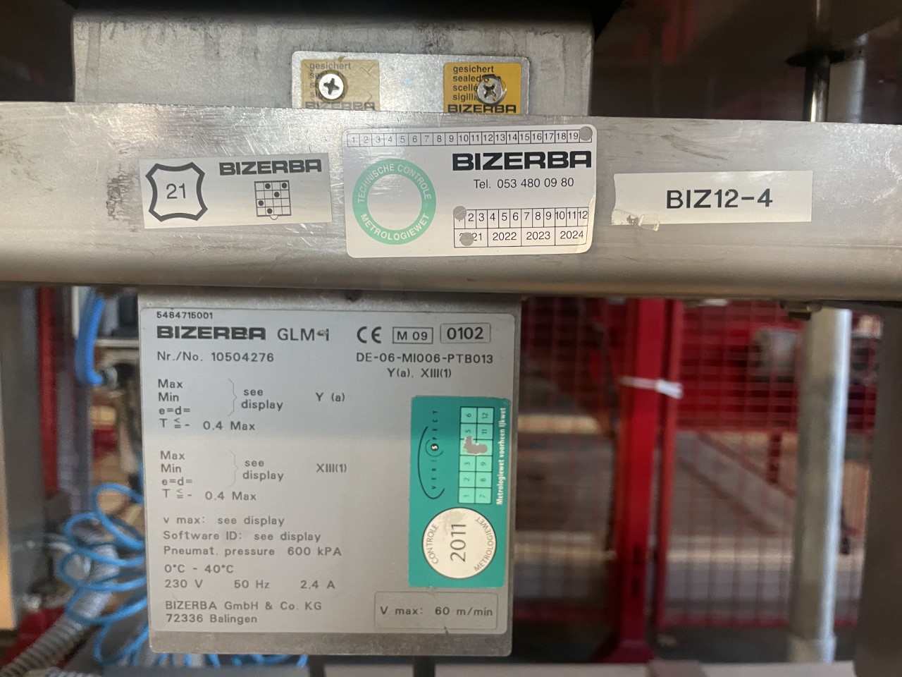 ��������������� ������ Bizerba GLM � ������������ ������