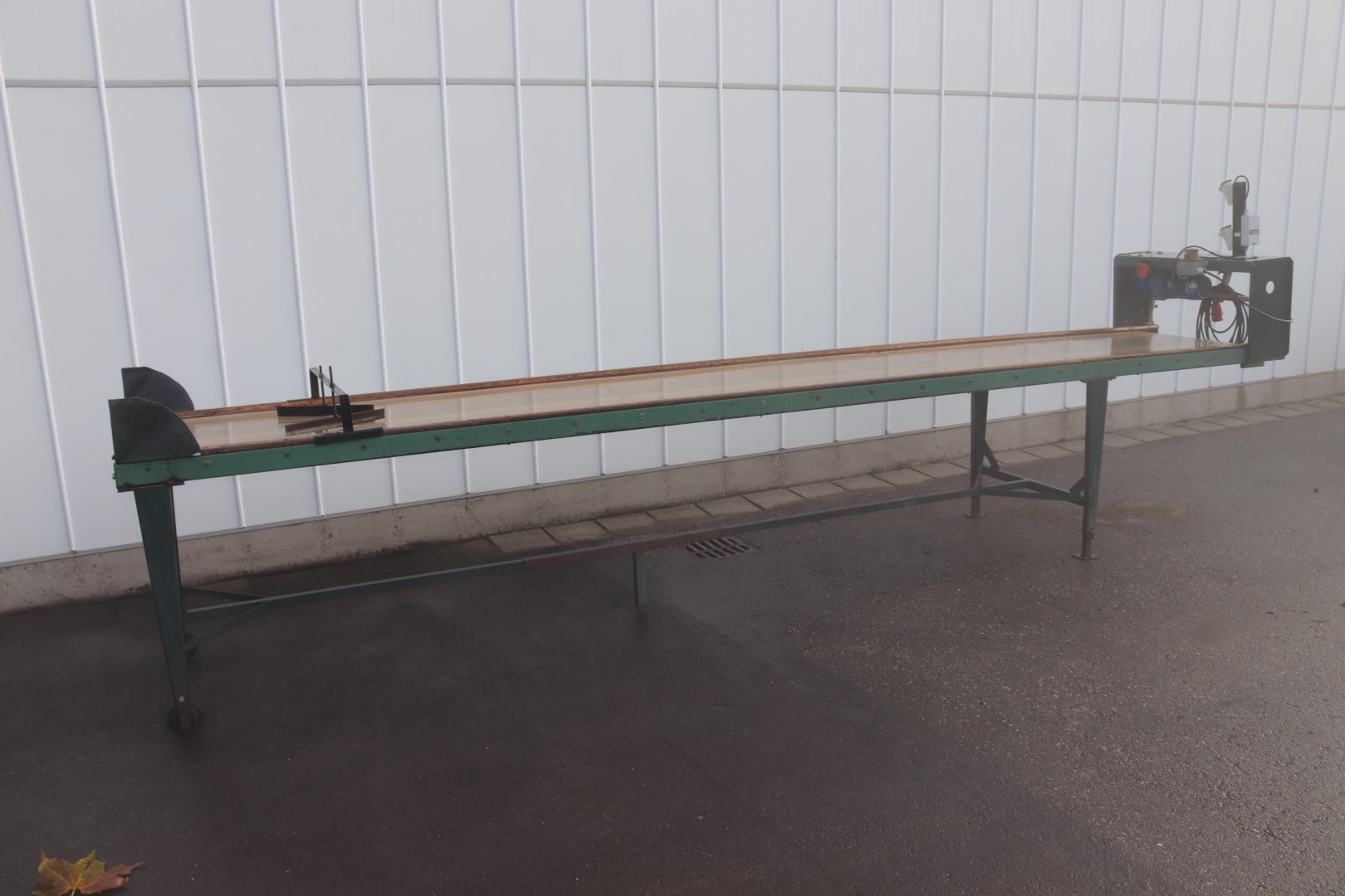 Total Systems inspection conveyor 515 x 75 cm