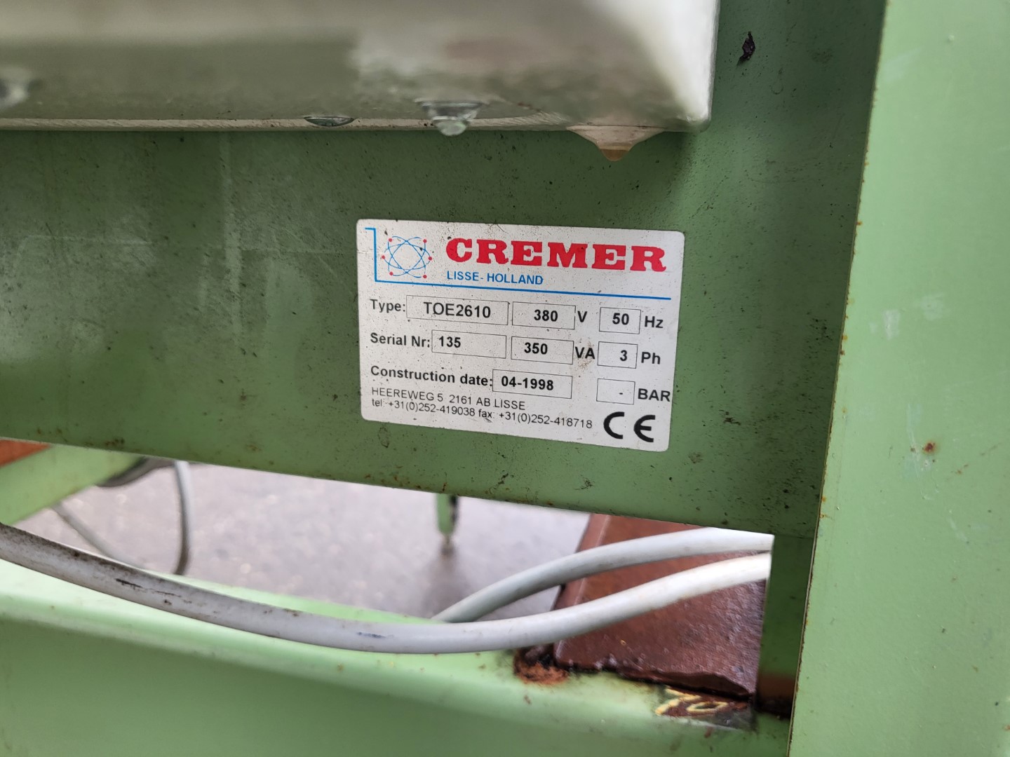 Счетная машина Cremer TZWKP8-M8340 для луковиц