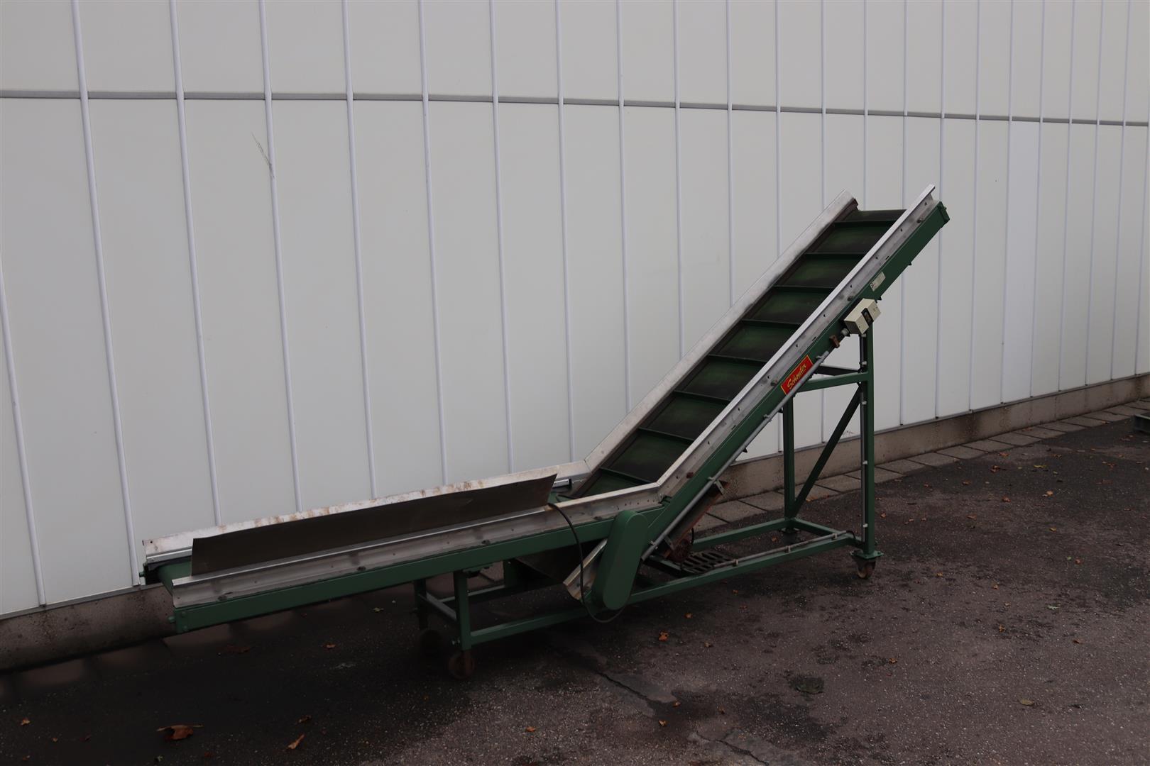 Элеватор Schouten 230 x 50 см + плоский конвейер 160 см