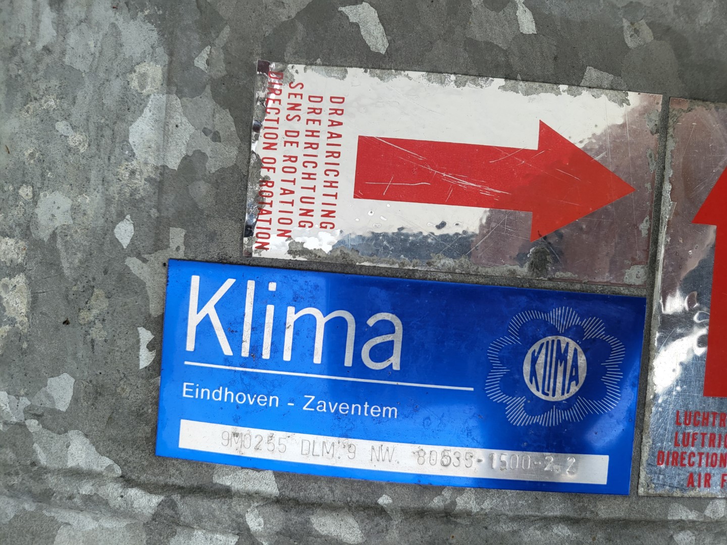 Вентилятор Klima 100 см, 2,2 кВт