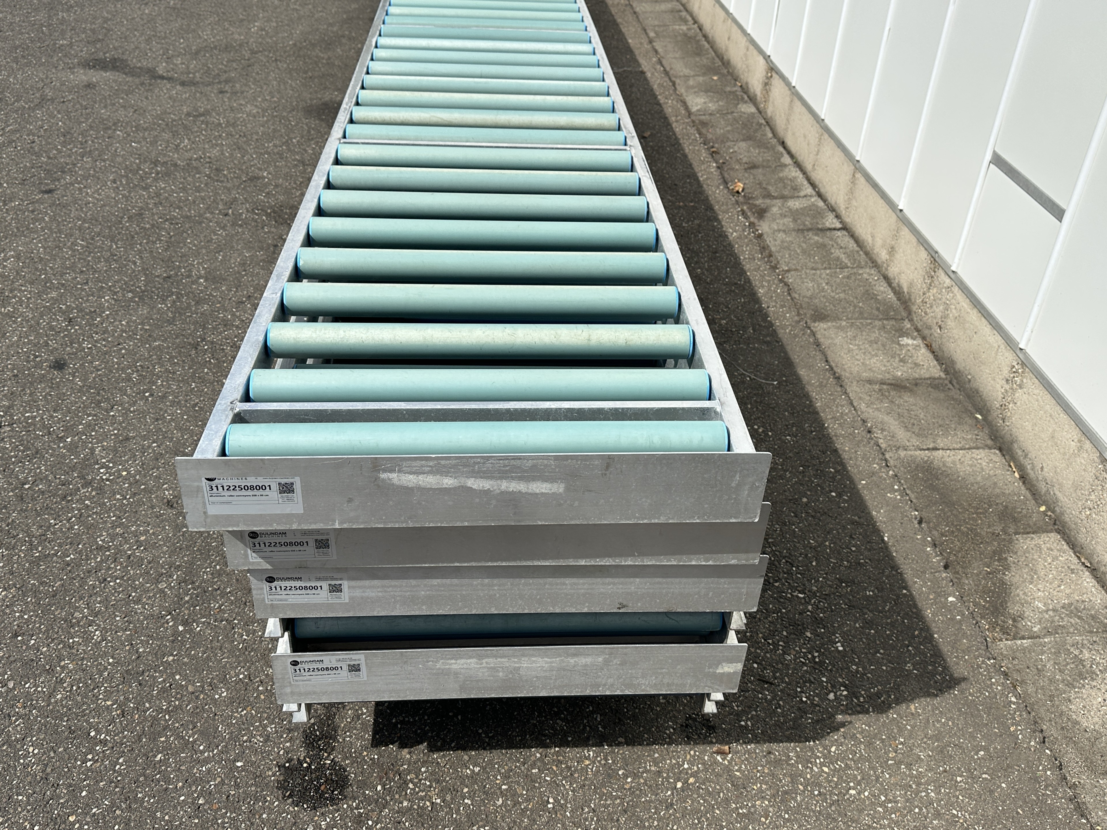 Роликовый конвейер 550 х 60