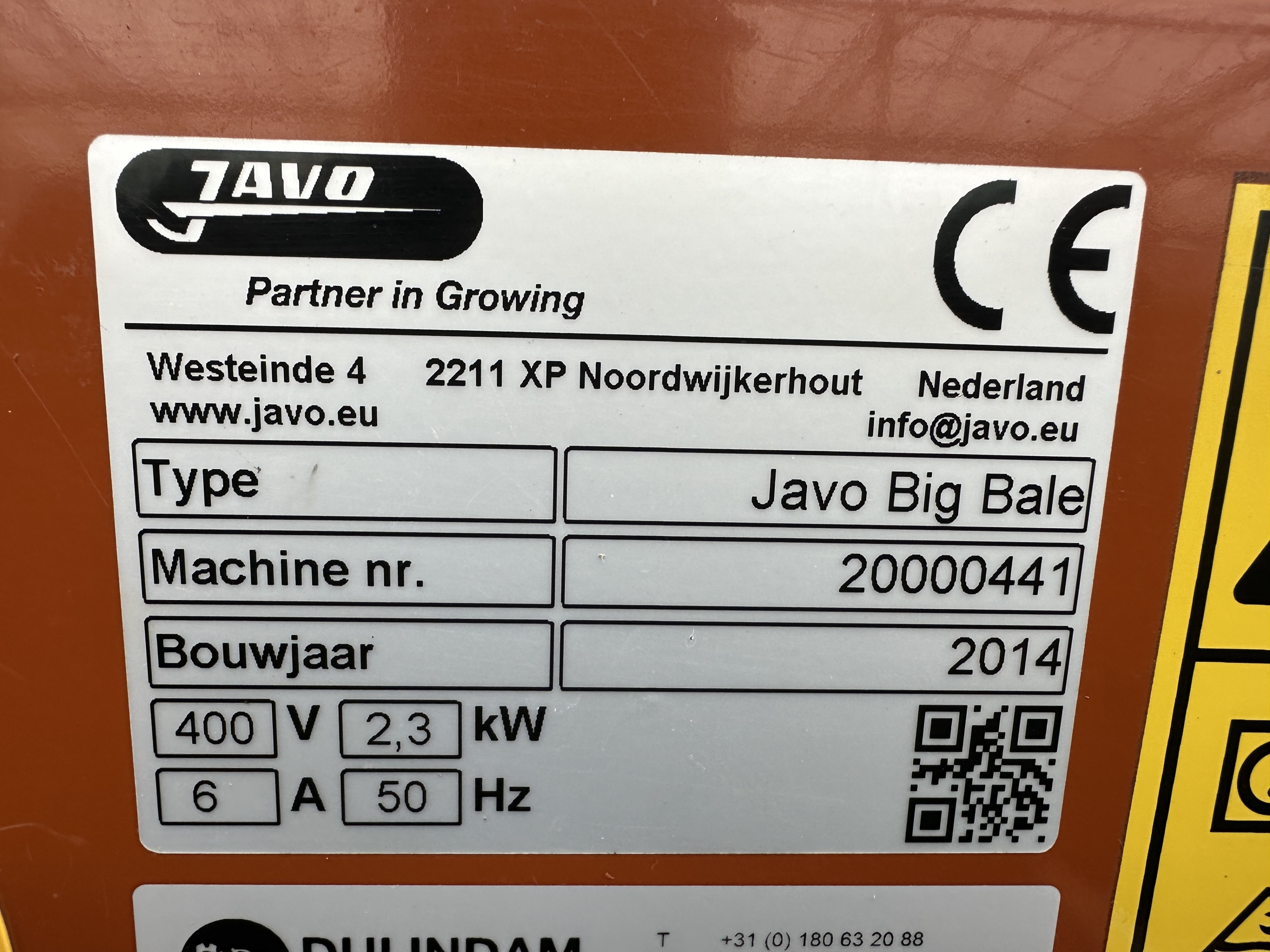 Javo Big Bale Дозатор брикетов субстрата Big-Bale