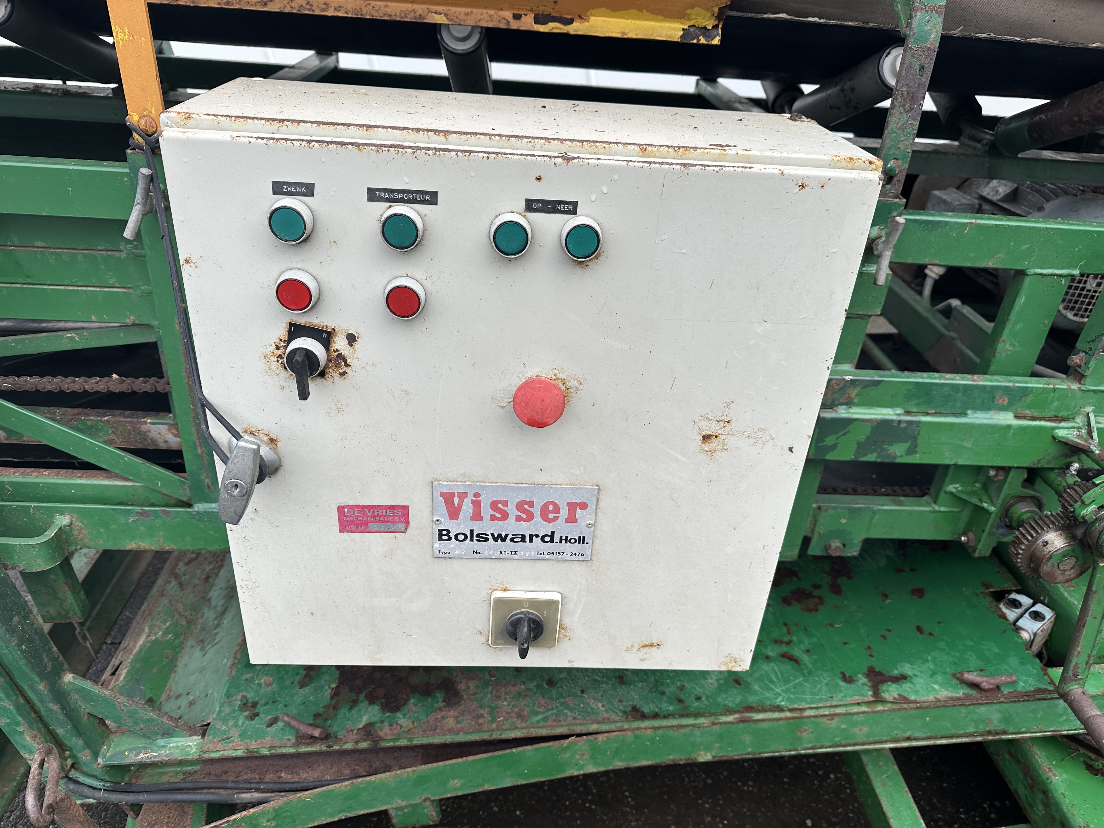 Конвейер Visser spacefinder 1000 x 60 см для хранения картофеля и лука