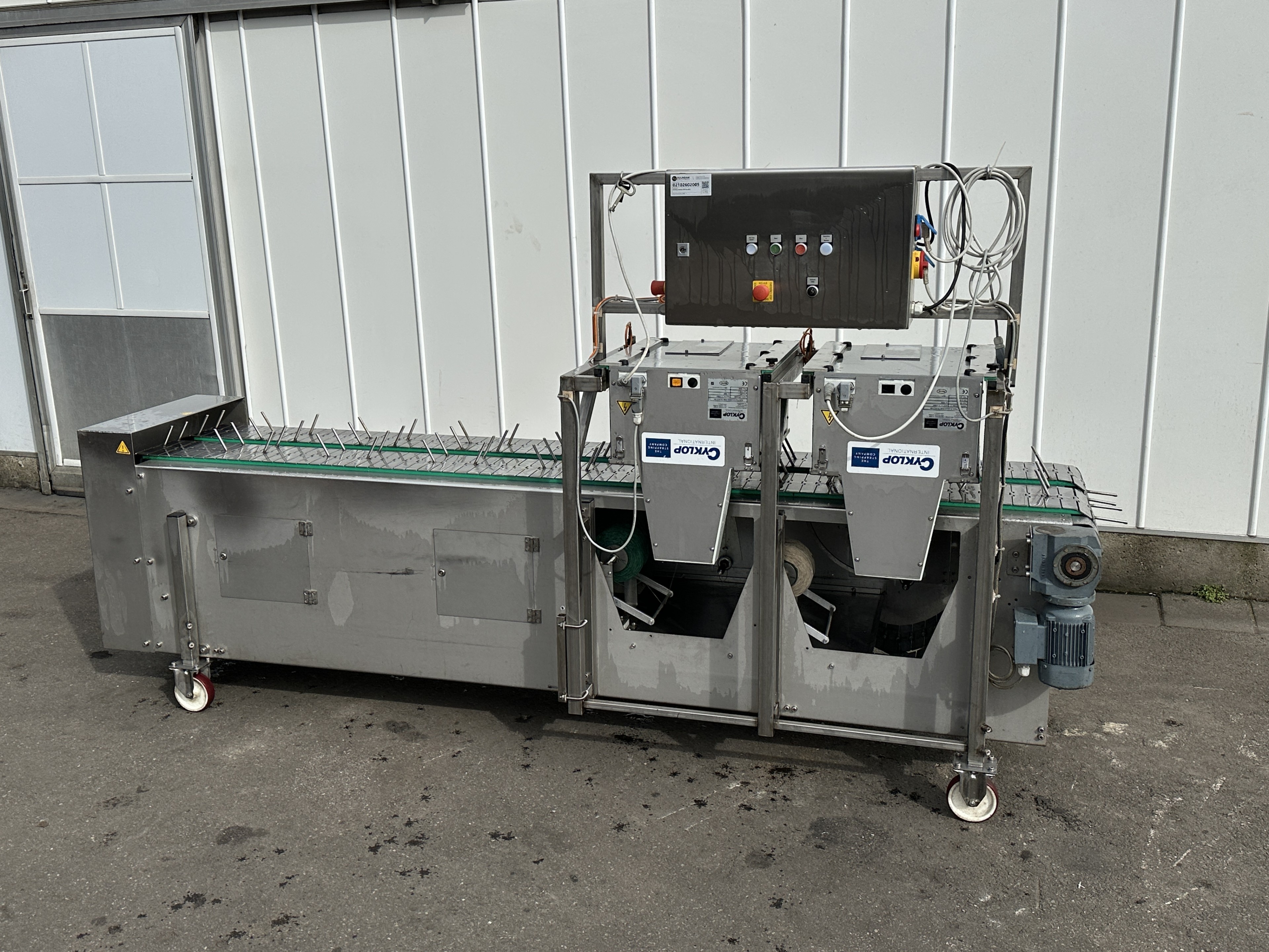 Srotec Mh 2300 Переплетная машина нержавеющая сталь для пучковой моркови