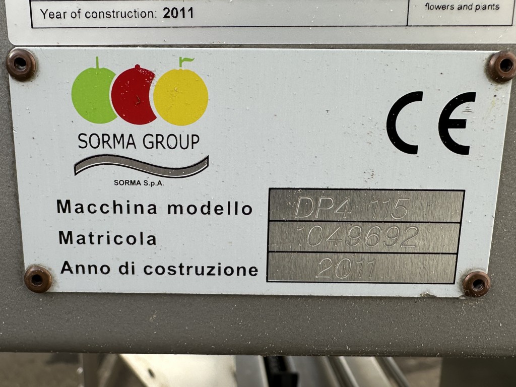 Sorma PC10 126 Весовой дозатор с наполнителем для контейнеров/лотков (ACM 115) и устройством для выборки контейнеров (DP4 115)