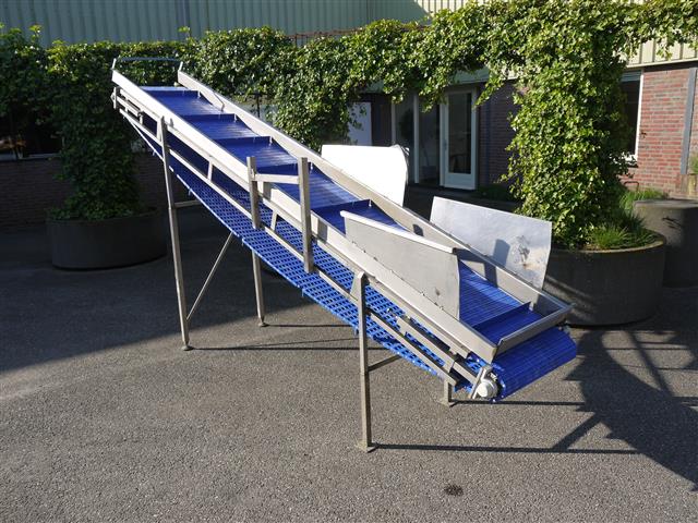 Элеватор De Bruyne из нержавеющей стали с цепным ремнем