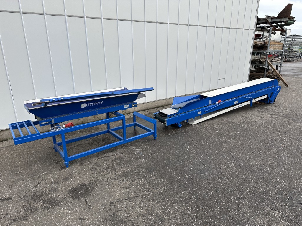 S&B Элеваторный конвейер 430 х 30 см с дозирующим конвейером 160 х 30 см