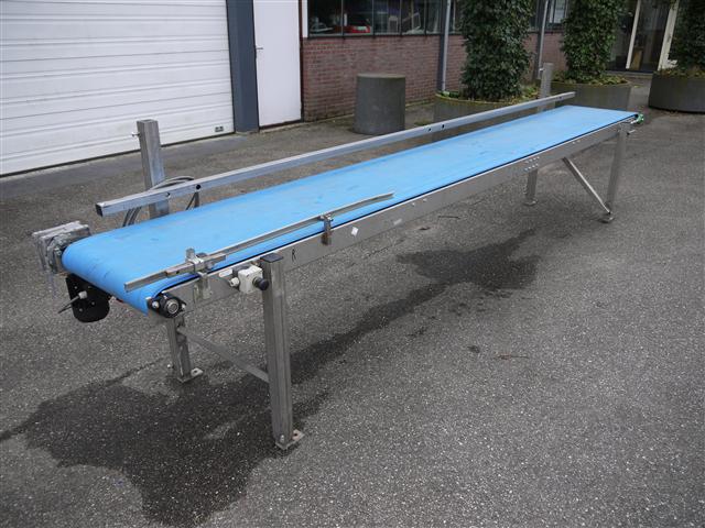 Конвейер из нержавеющей стали 380 вольт 450 x 60 см