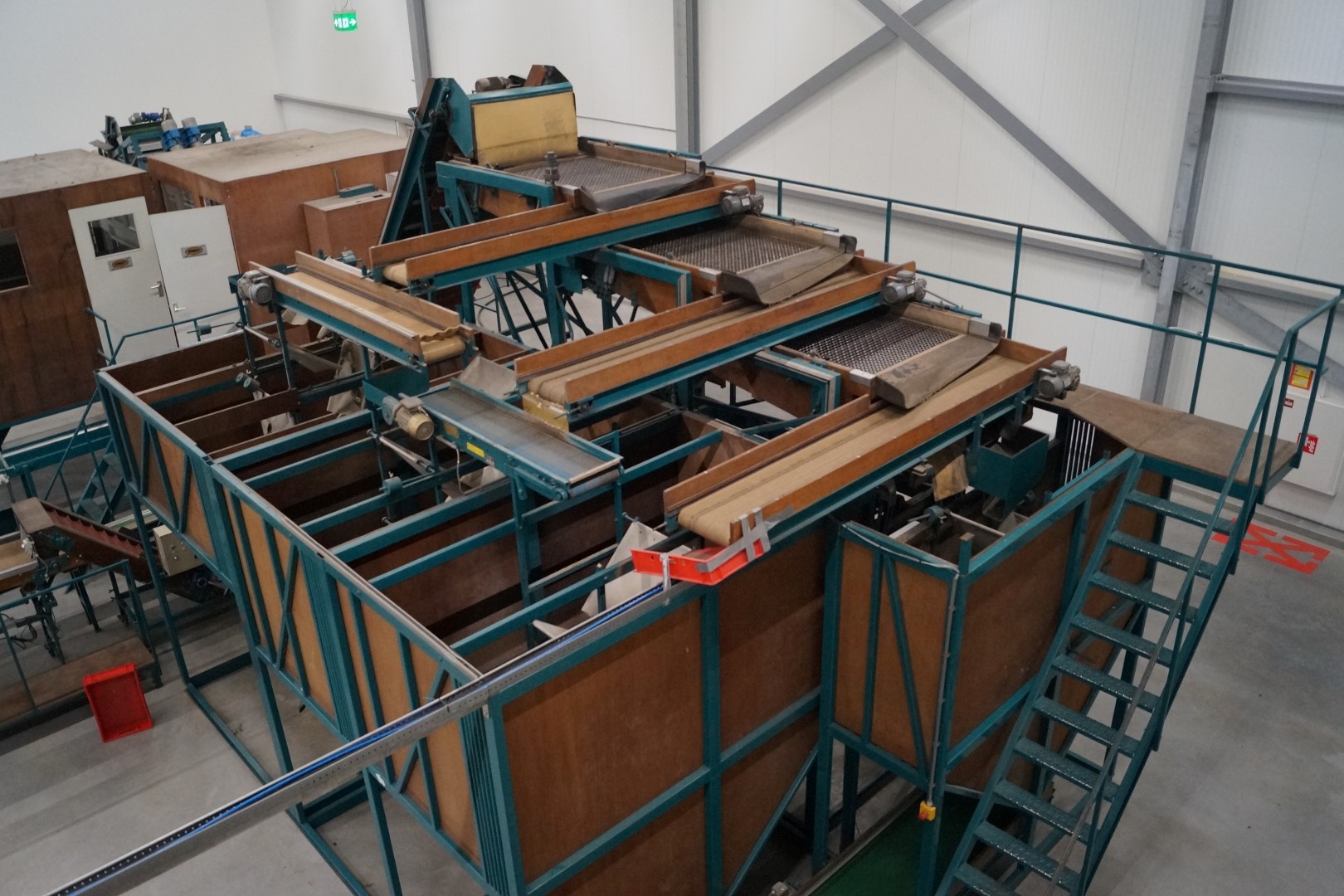 Бункерная сортировочная линия Demco для картофеля, брюссельской капусты или лука
